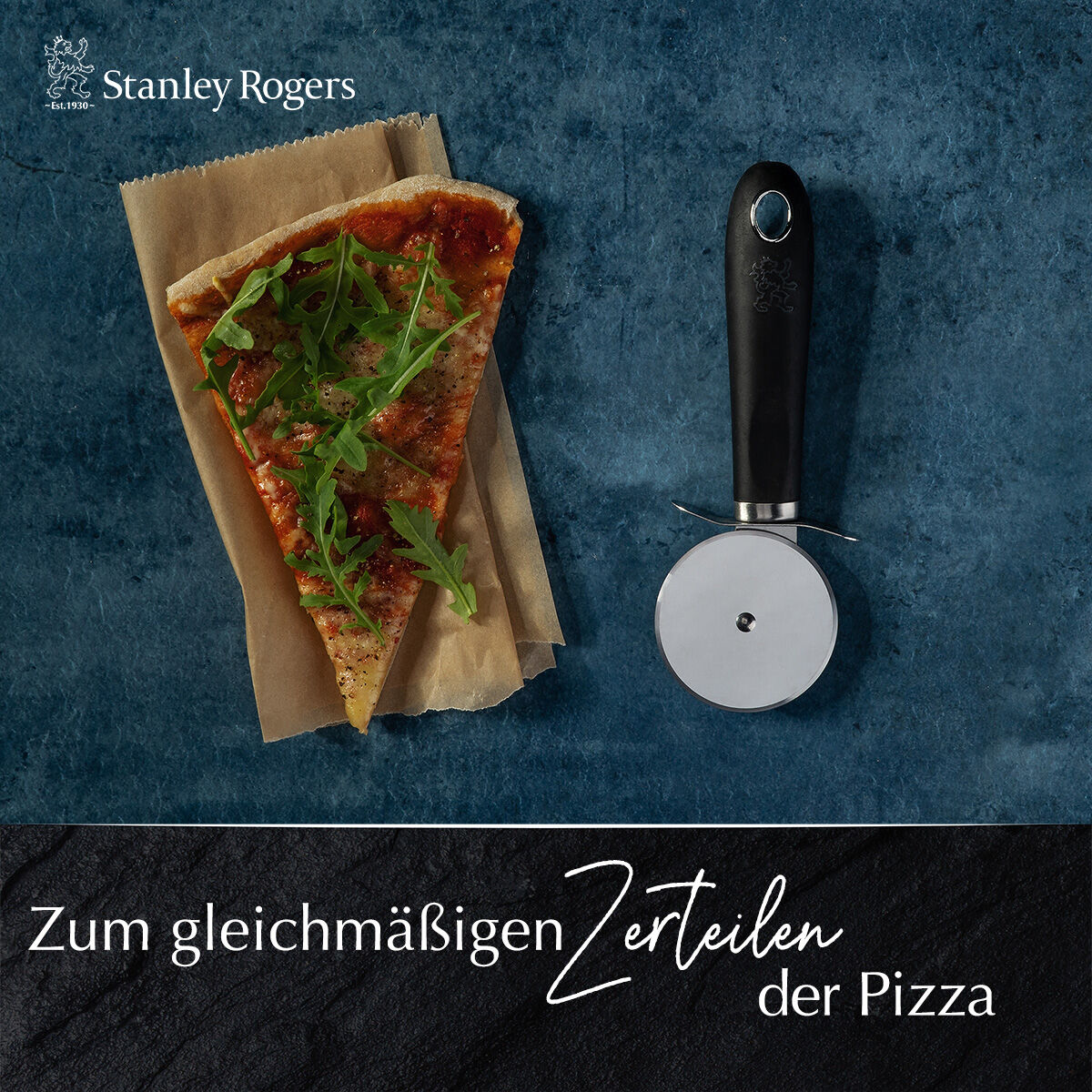 Pizzaschneider Pride, 18cm, Edelstahl