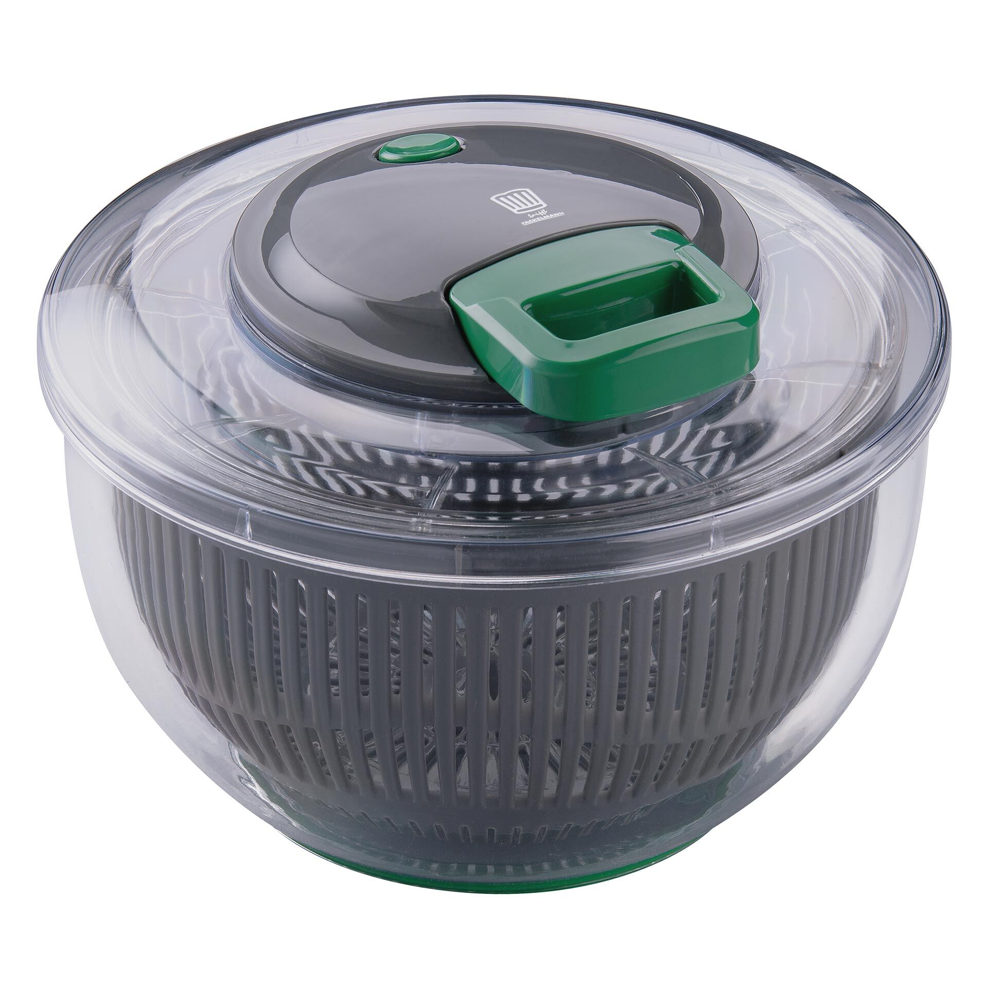 Salatschleuder mit Stopp-Taste