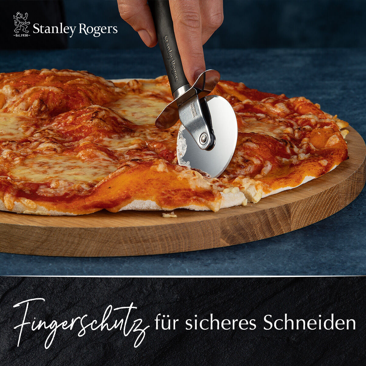 Pizzaschneider Pride, 18cm, Edelstahl