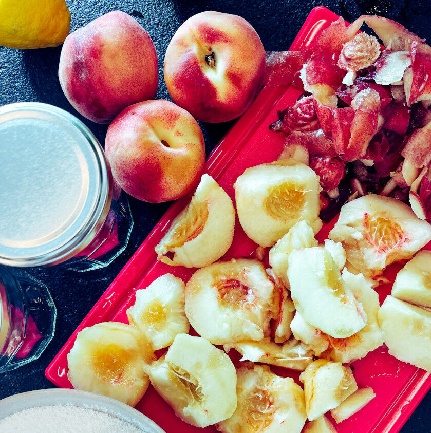 Pfirsichmarmelade Pfirsichmarmelade