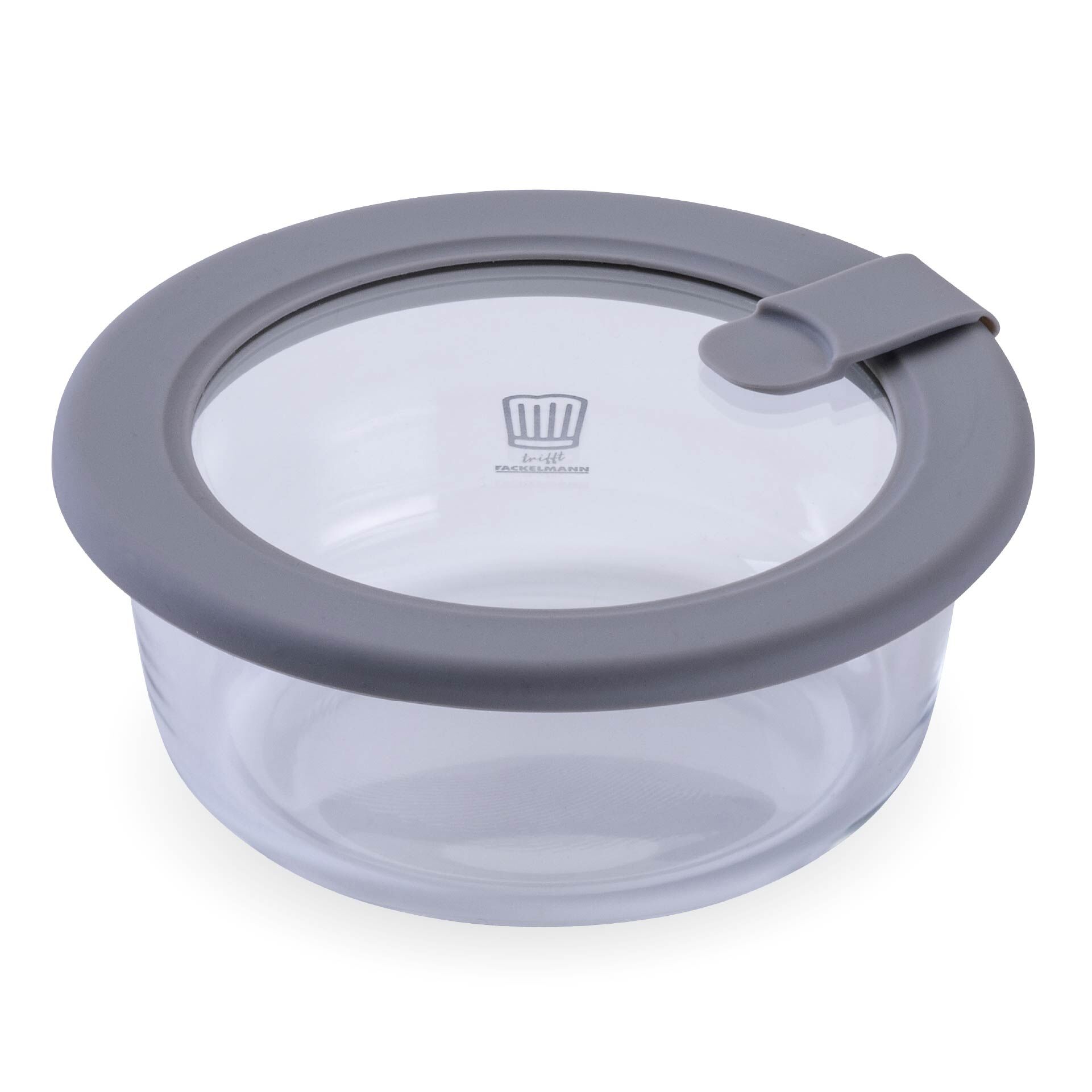 Vorratsdose Glas, rund, 400ml