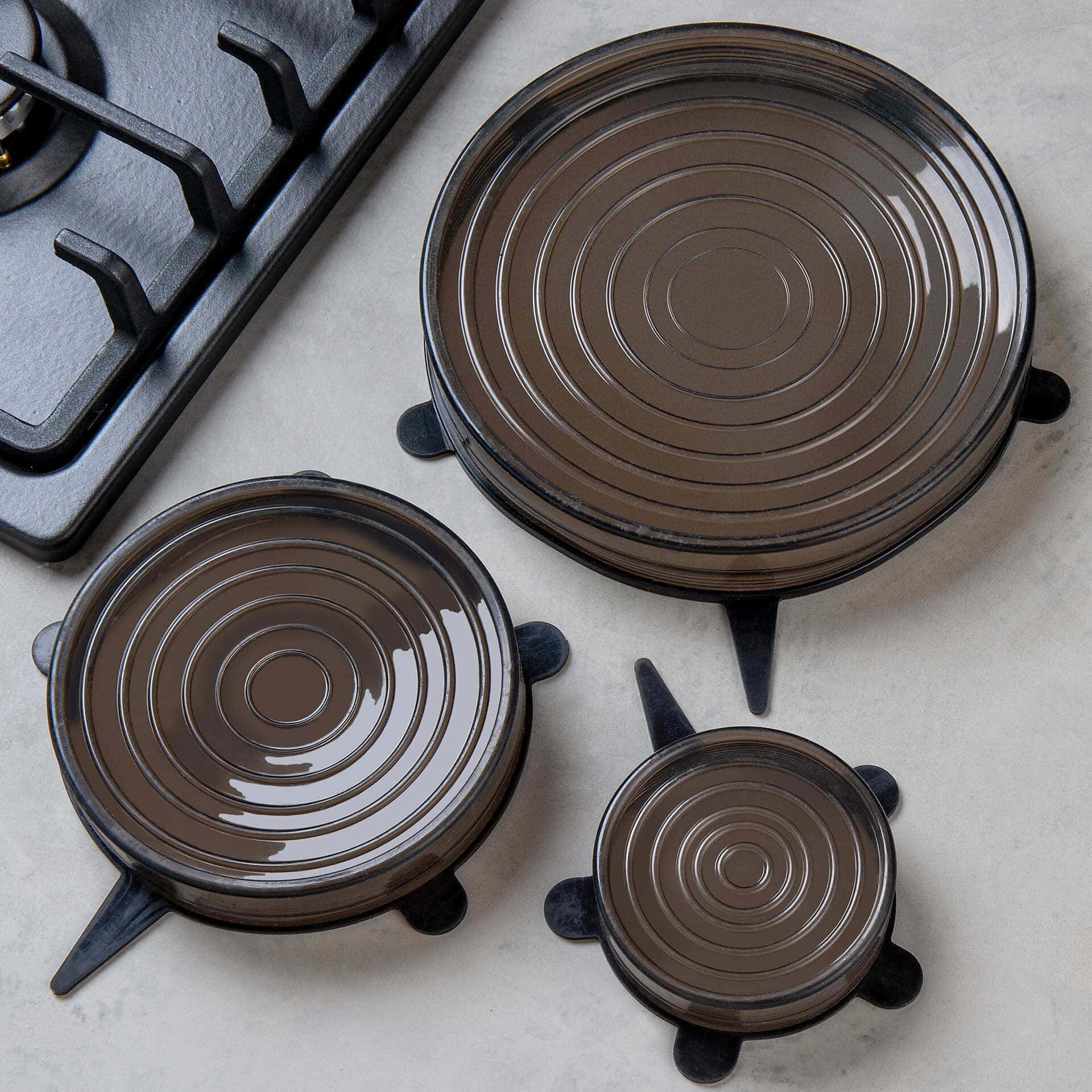 Frischhaltedeckel-Set, verschiedene Größen, 3Stk