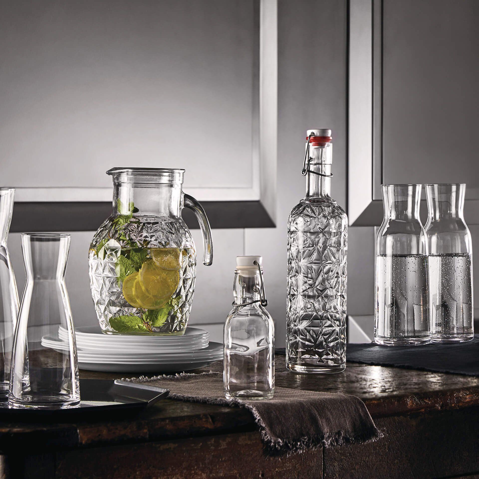 Glasflasche Oriente, 1 l Glasflasche Oriente, 1 l