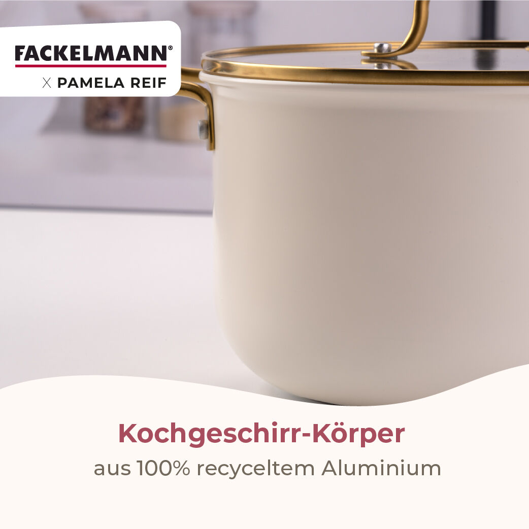 Pamela Reif Kochtopf mit Deckel Signature, Ø24cm