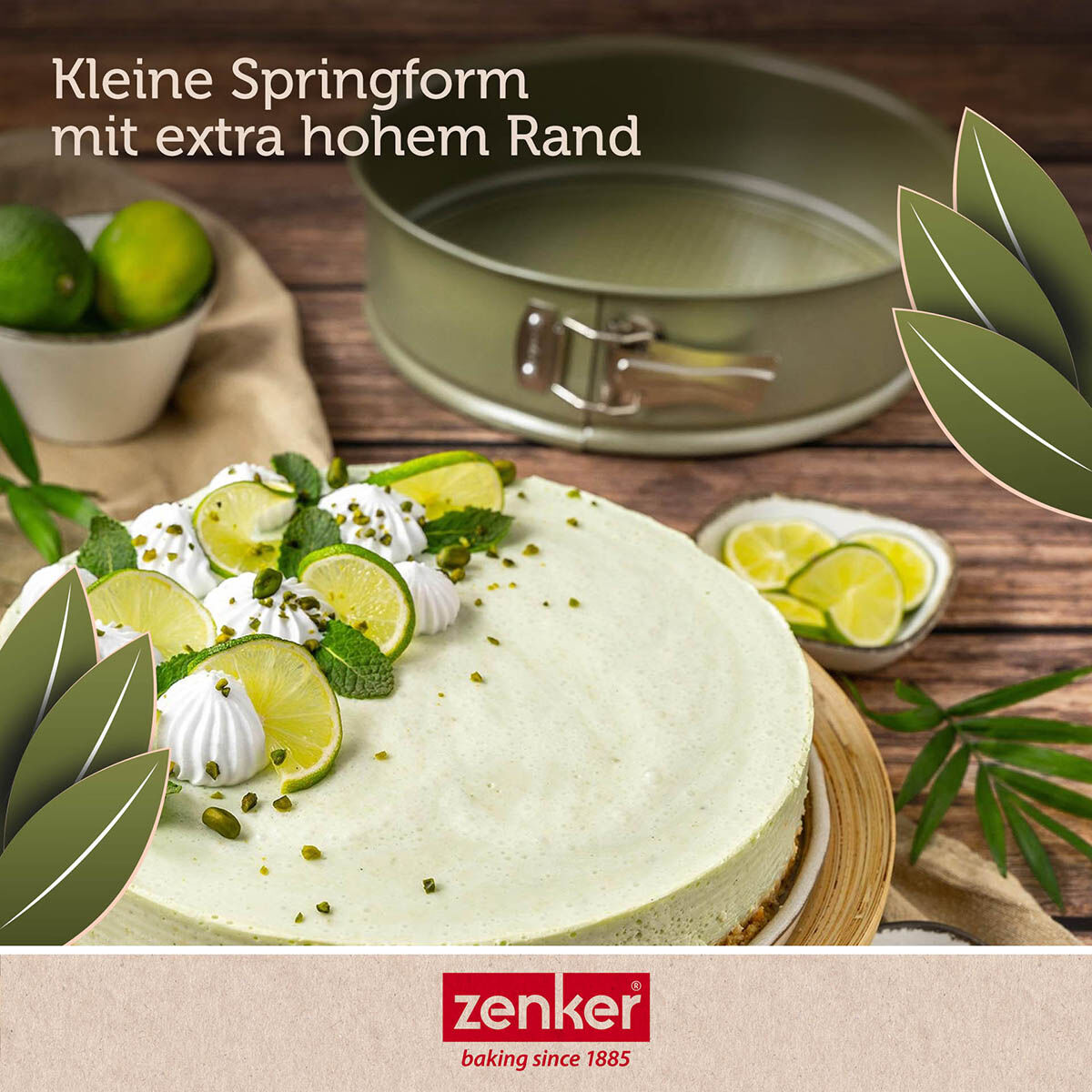 Springform mit Flachboden Green Vision, Ø20cm