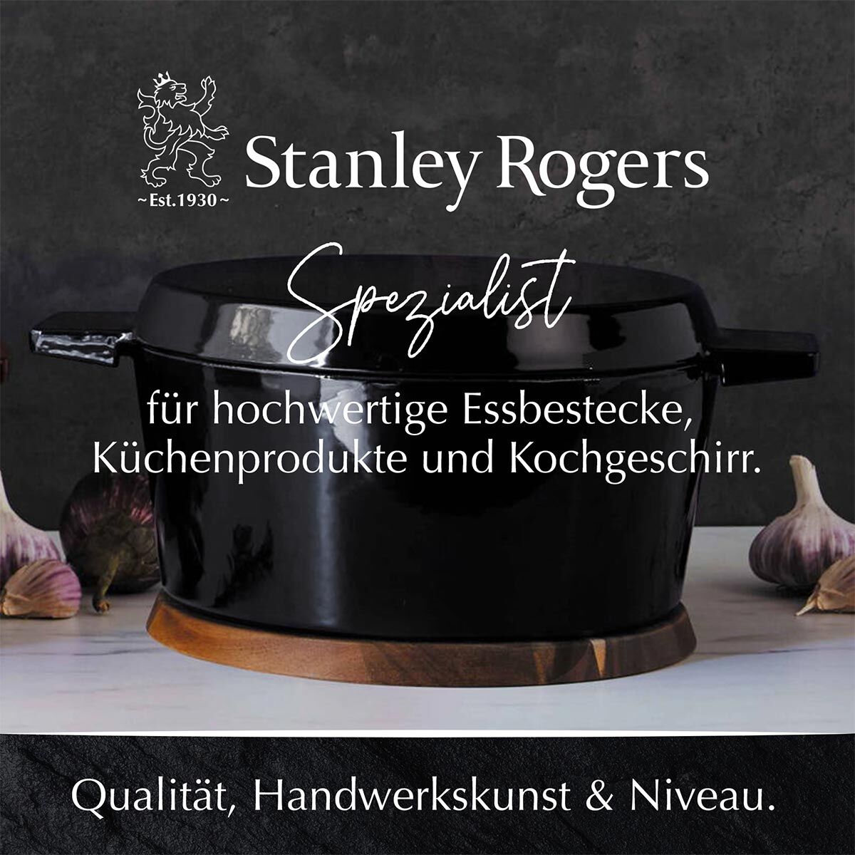 Cocotte mit Grilldeckel, 28cm, Gusseisen, schwarz Cocotte mit Grilldeckel, 28cm, Gusseisen, schwarz