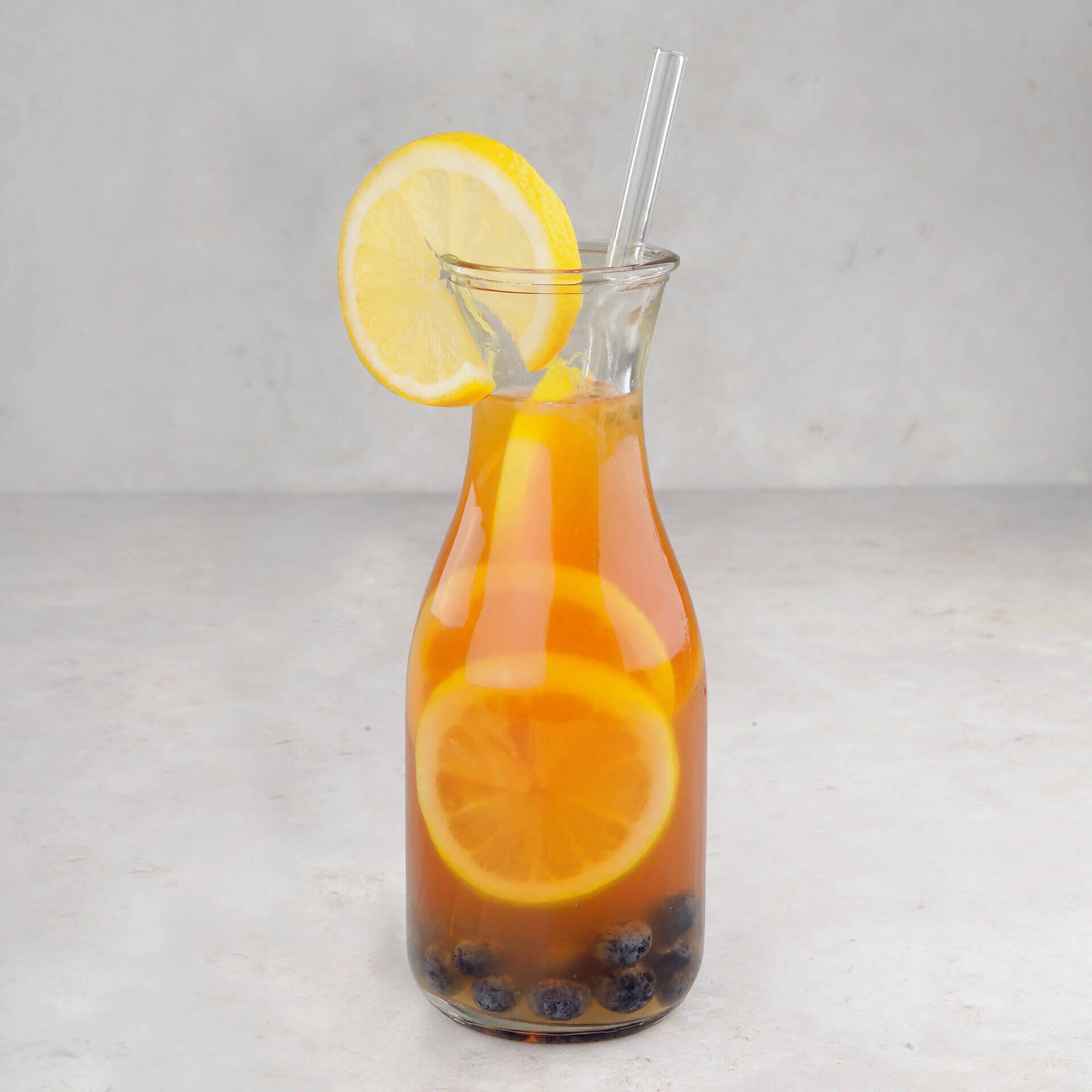 Strohhalm, Mehrweg, Glas, 5-teilig