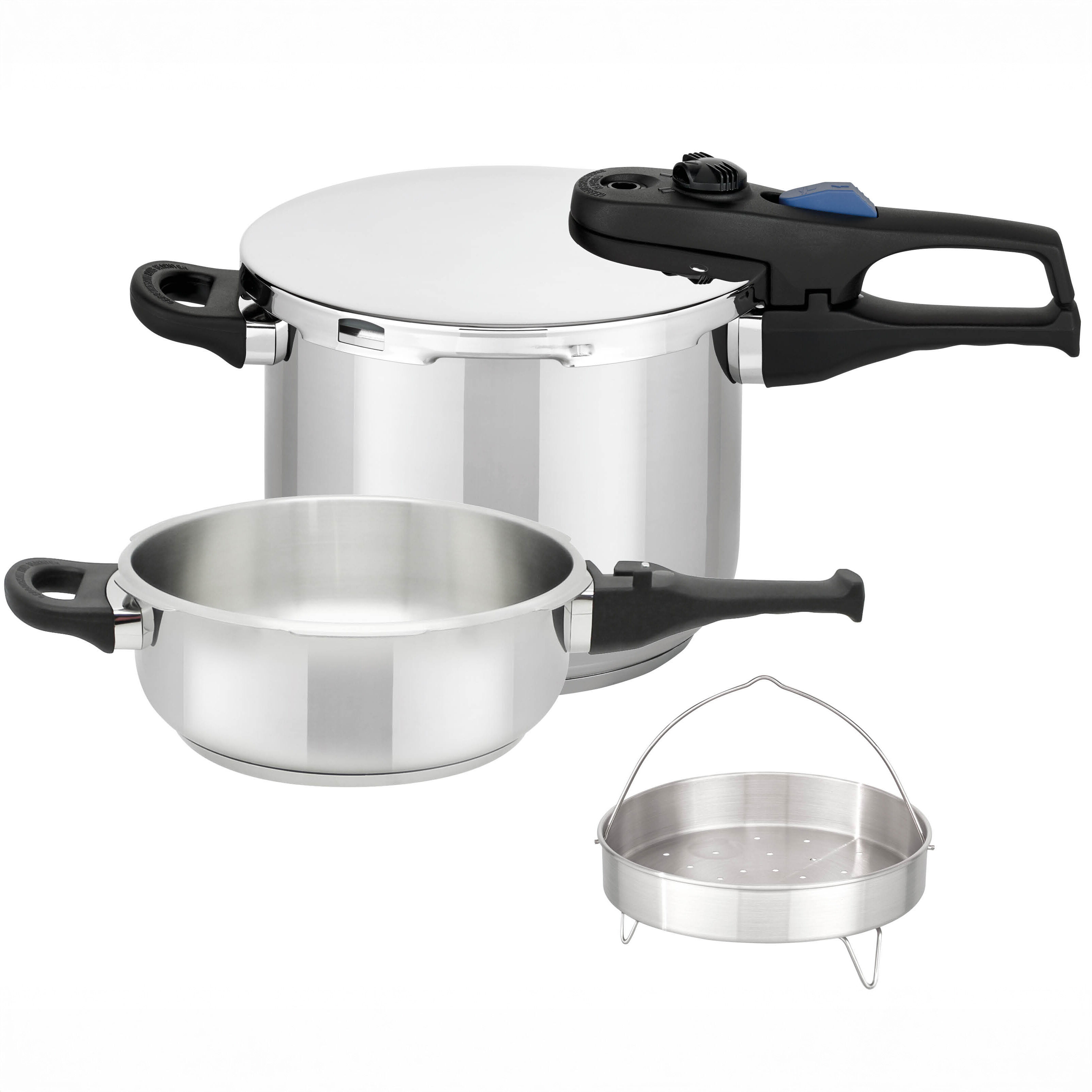 Schnellkochtopf-Set Praktika Plus XL, 5-teilig