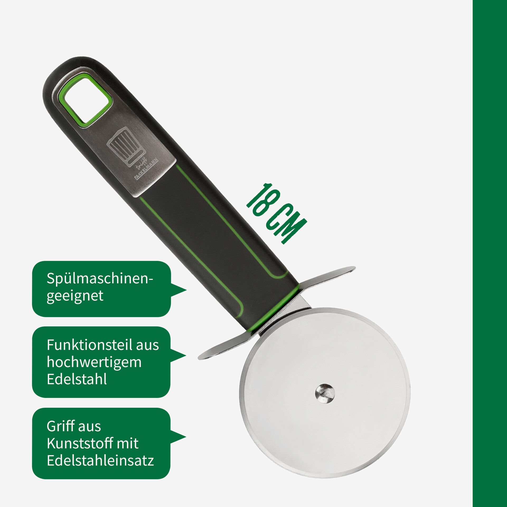 Pizzaschneider Bonn, 18cm