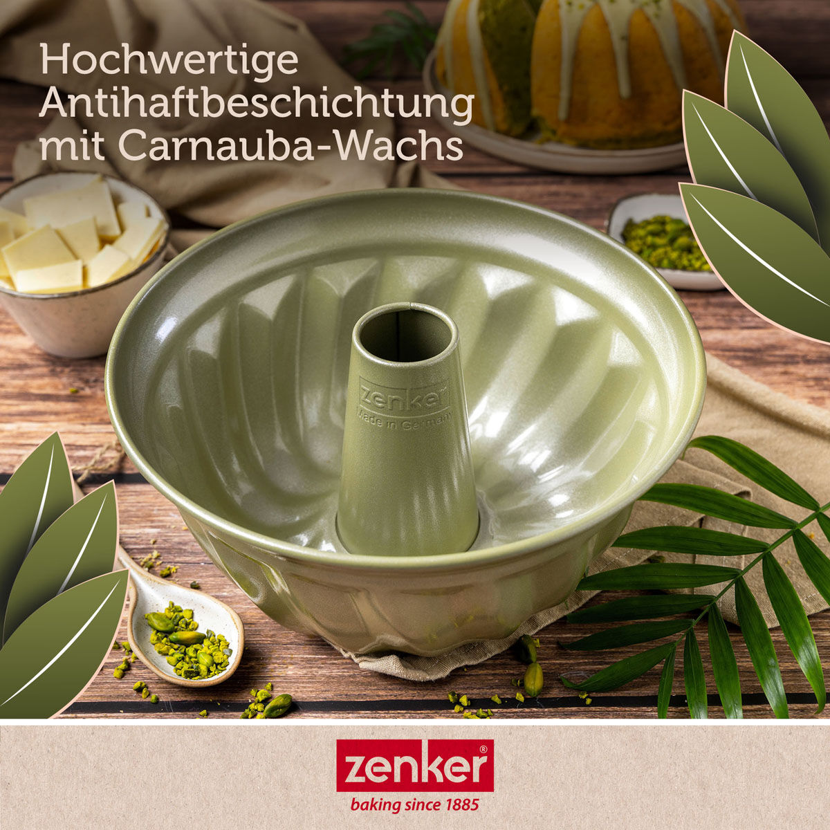 Gugelhupfform Green Vision, Ø25cm