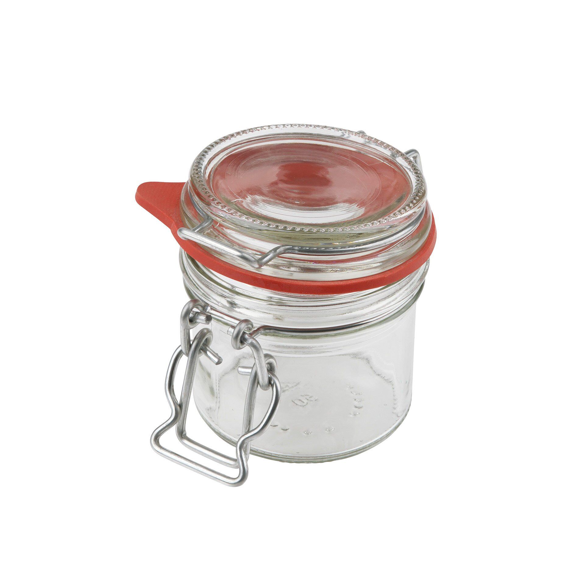 Einmachglas m. Bügelverschluss Liebevoll hausgemacht, 135 ml