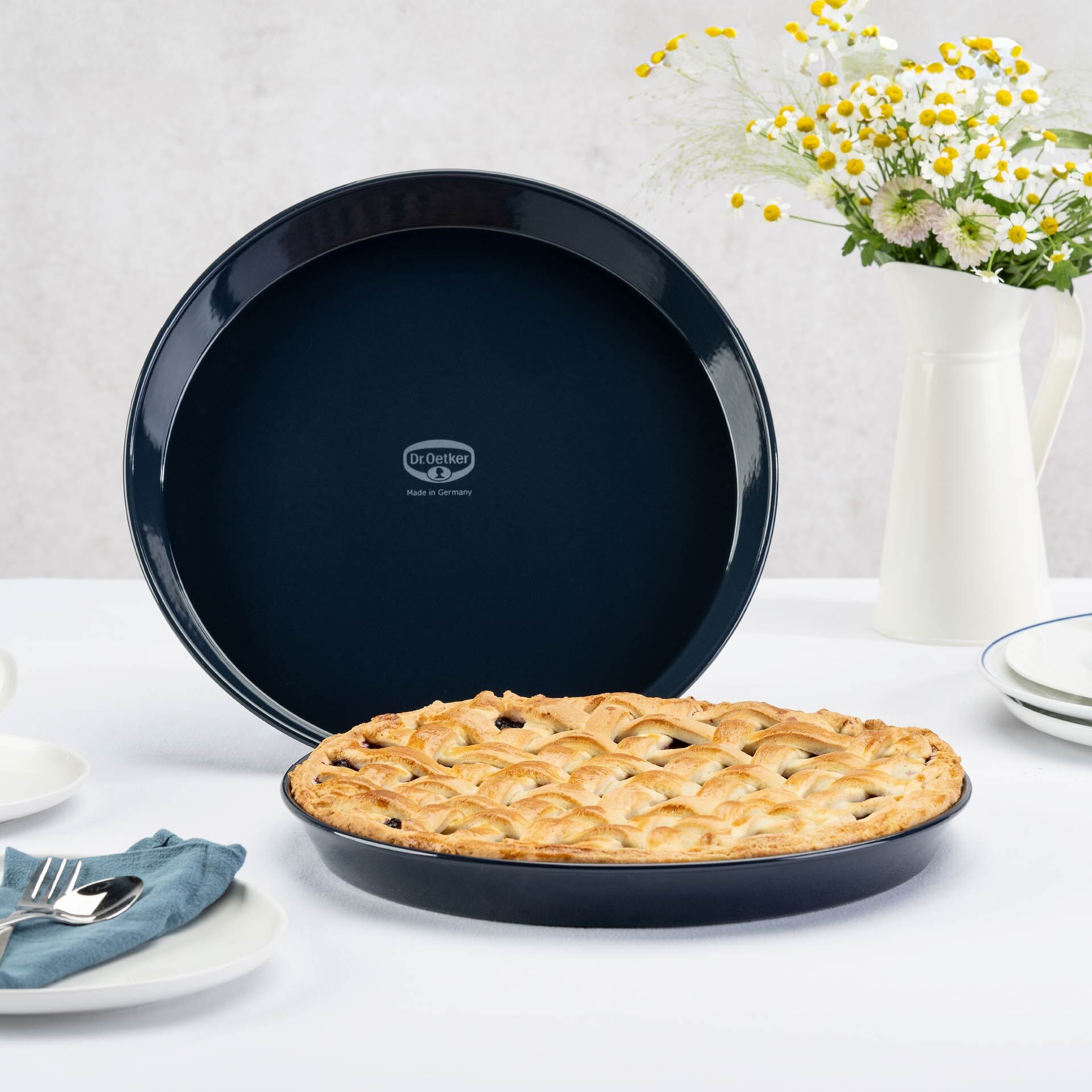 Backblech Back-Liebe Emaille, Ø30cm