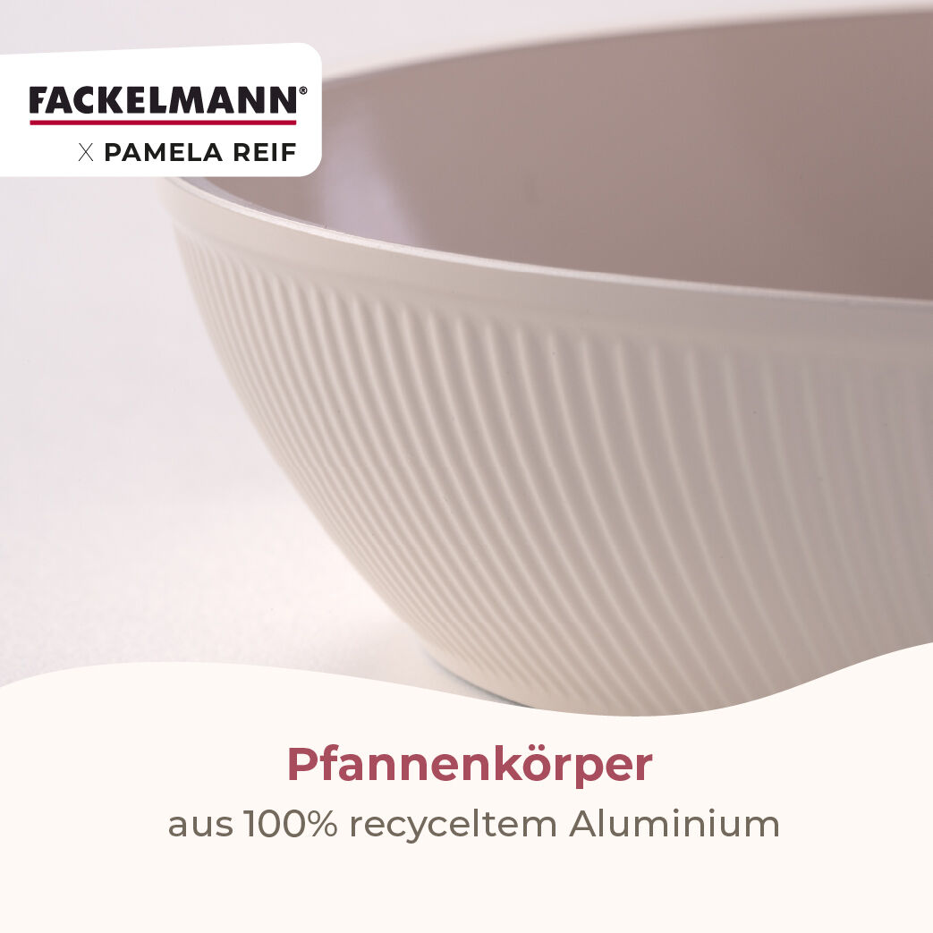 Pamela Reif Hochrandpfanne Shell, Ø28cm