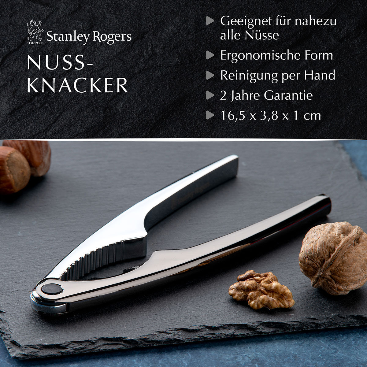 Nussknacker, 17cm, zweifarbig