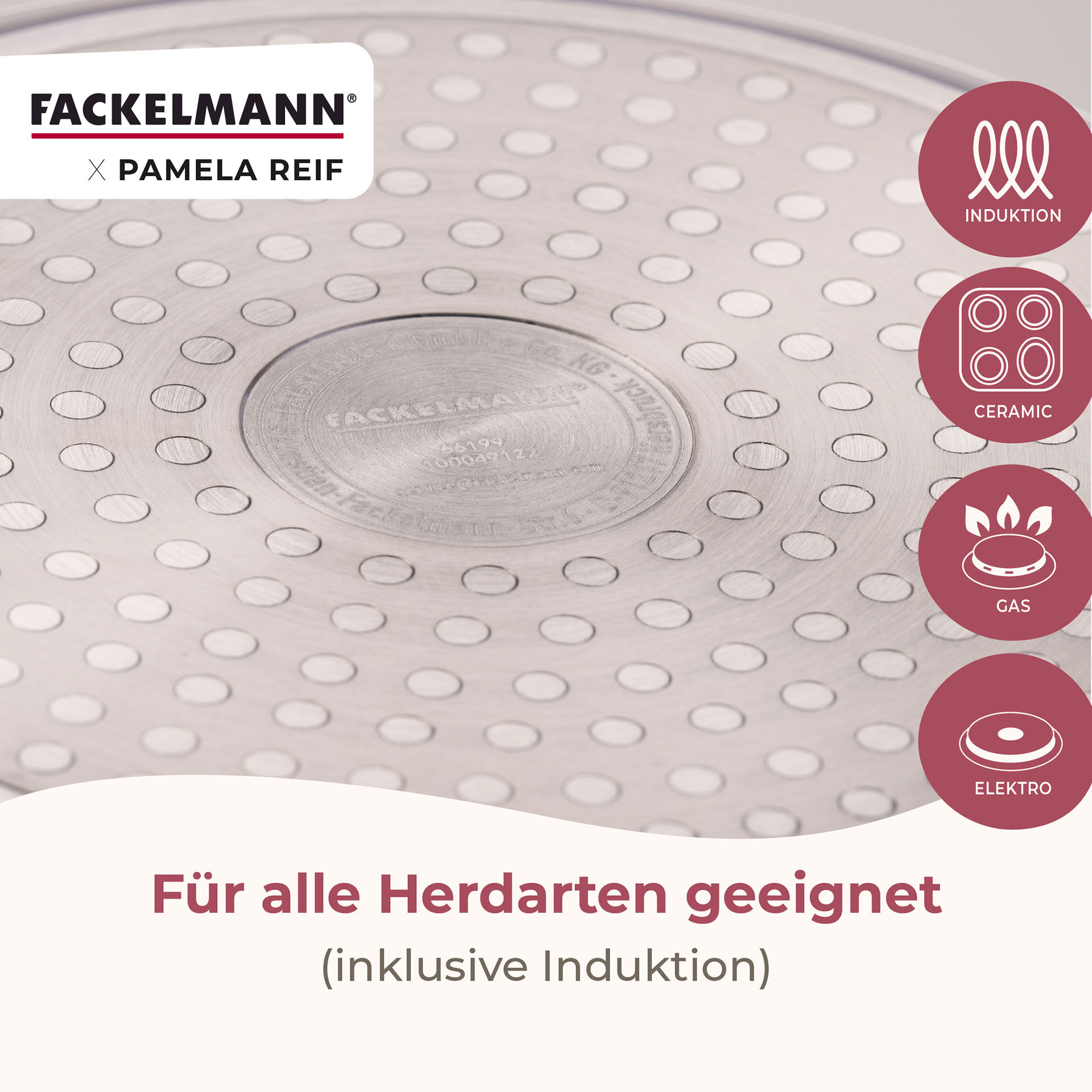 Pamela Reif Kochtopf mit Deckel Signature, Ø20cm