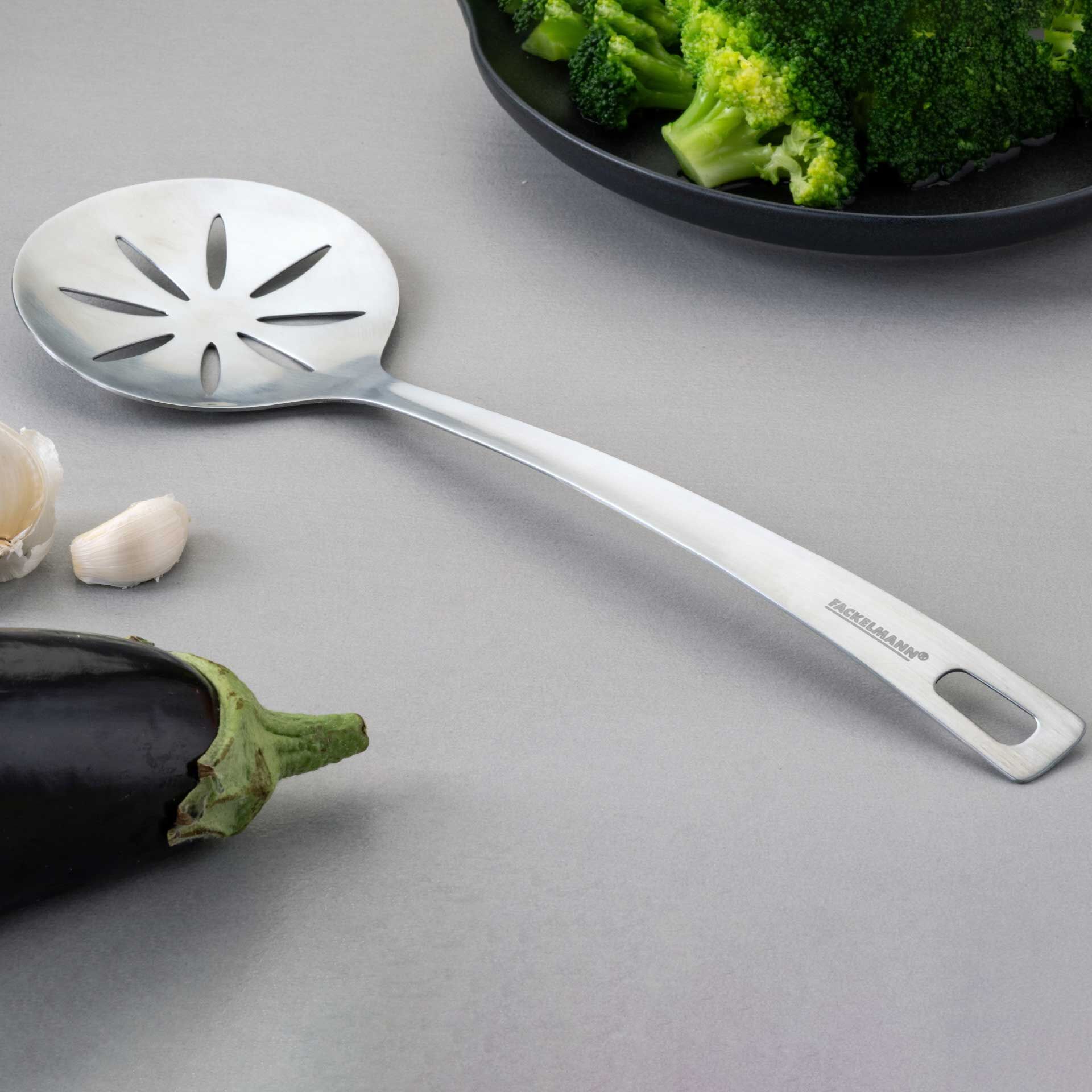 Abseihlöffel Essential, Edelstahl