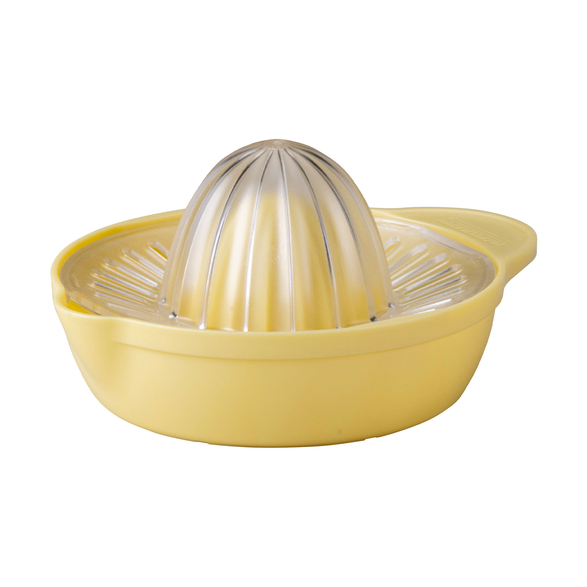 Zitronenpresse gelb, 2-teilig