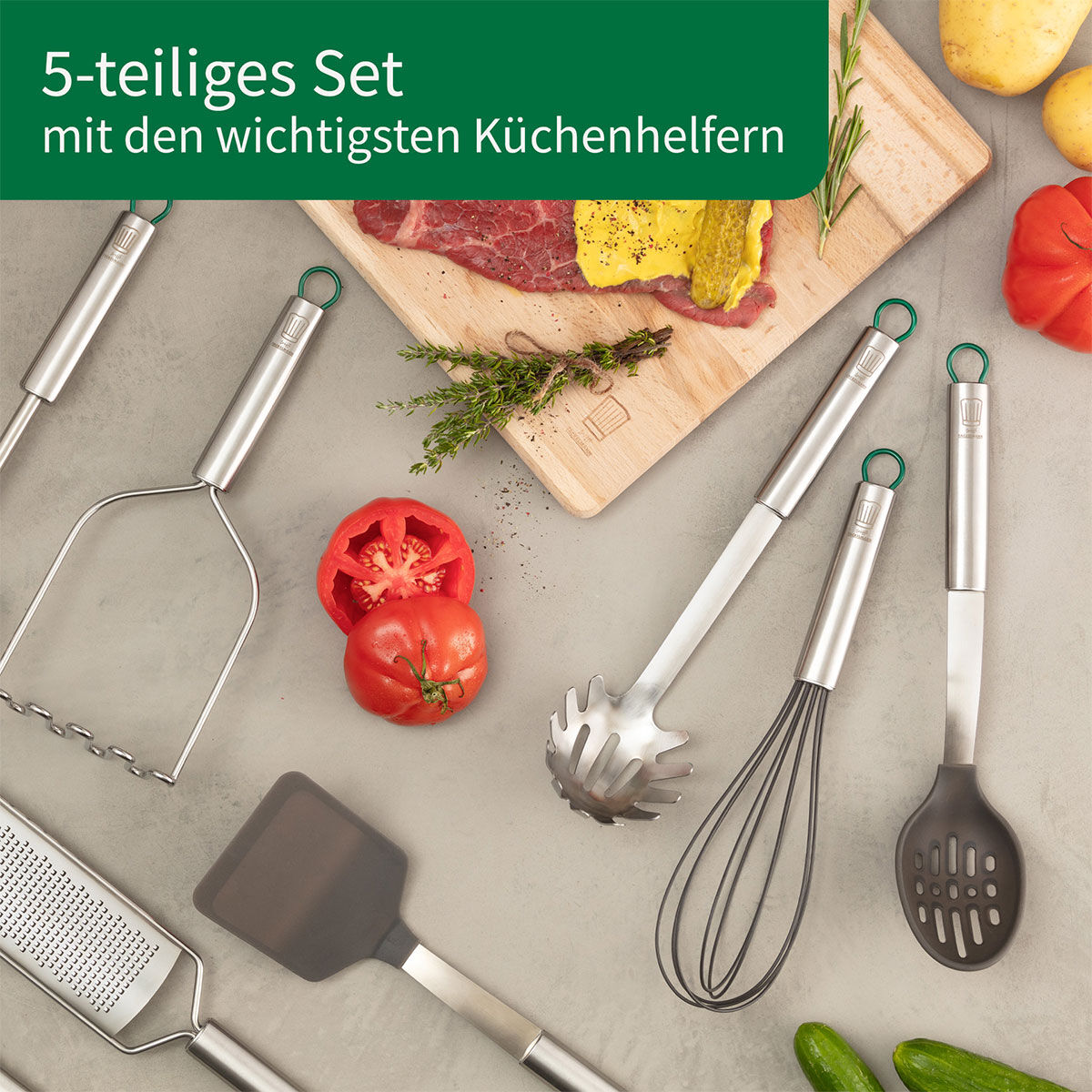 Küchenhelfer-Set "München", 5-teilig