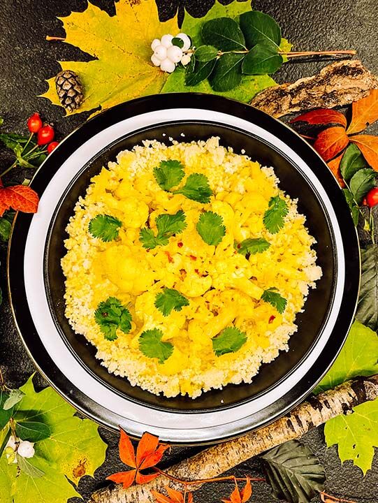 Blumenkohl-Curry mit Koriander