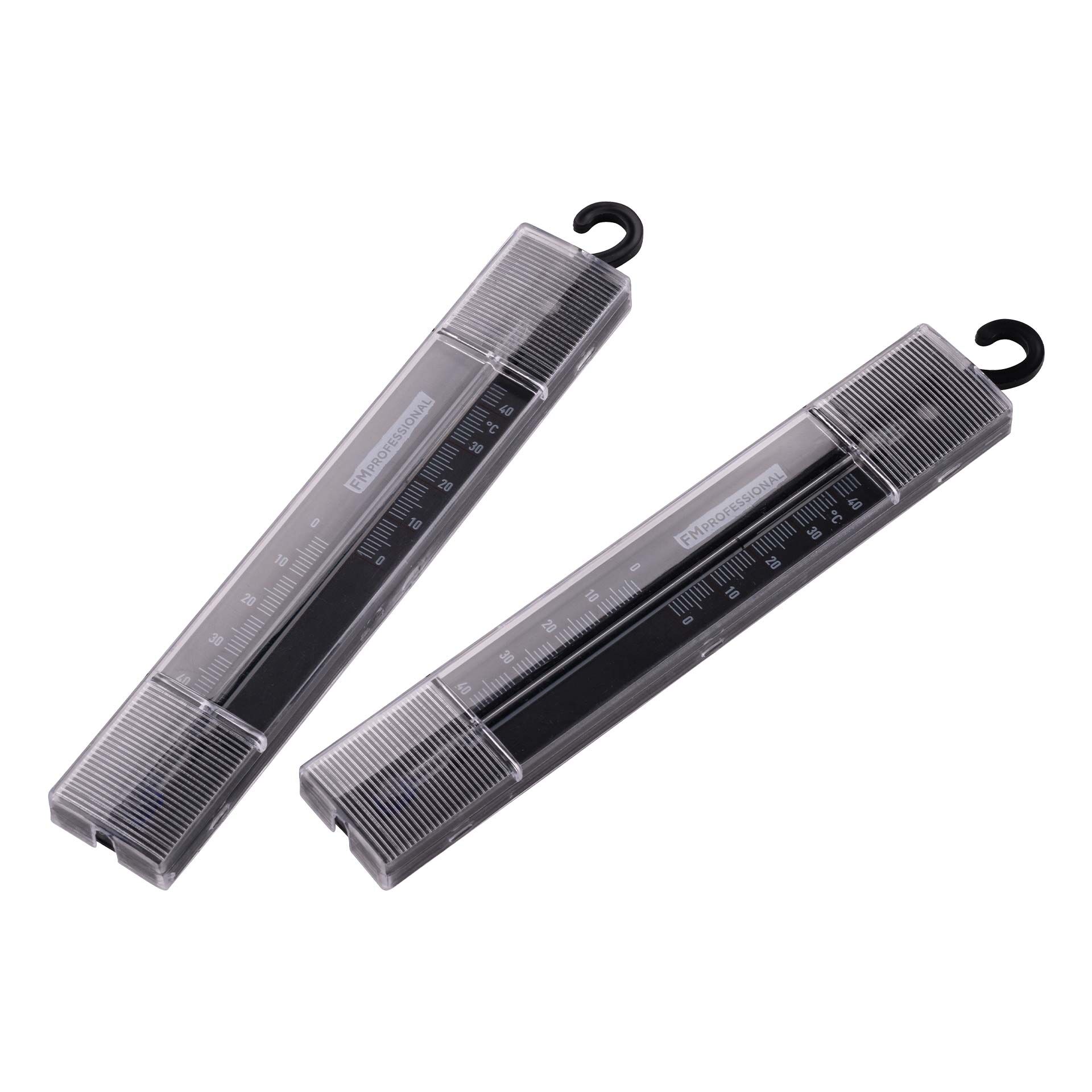 Gefrierschrank Thermometer, schwarz, 2-teilig