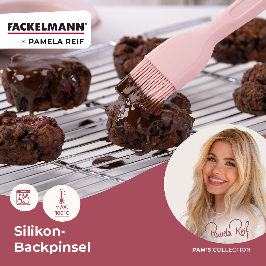 Pamela Reif Backpinsel Rosa, Silikon