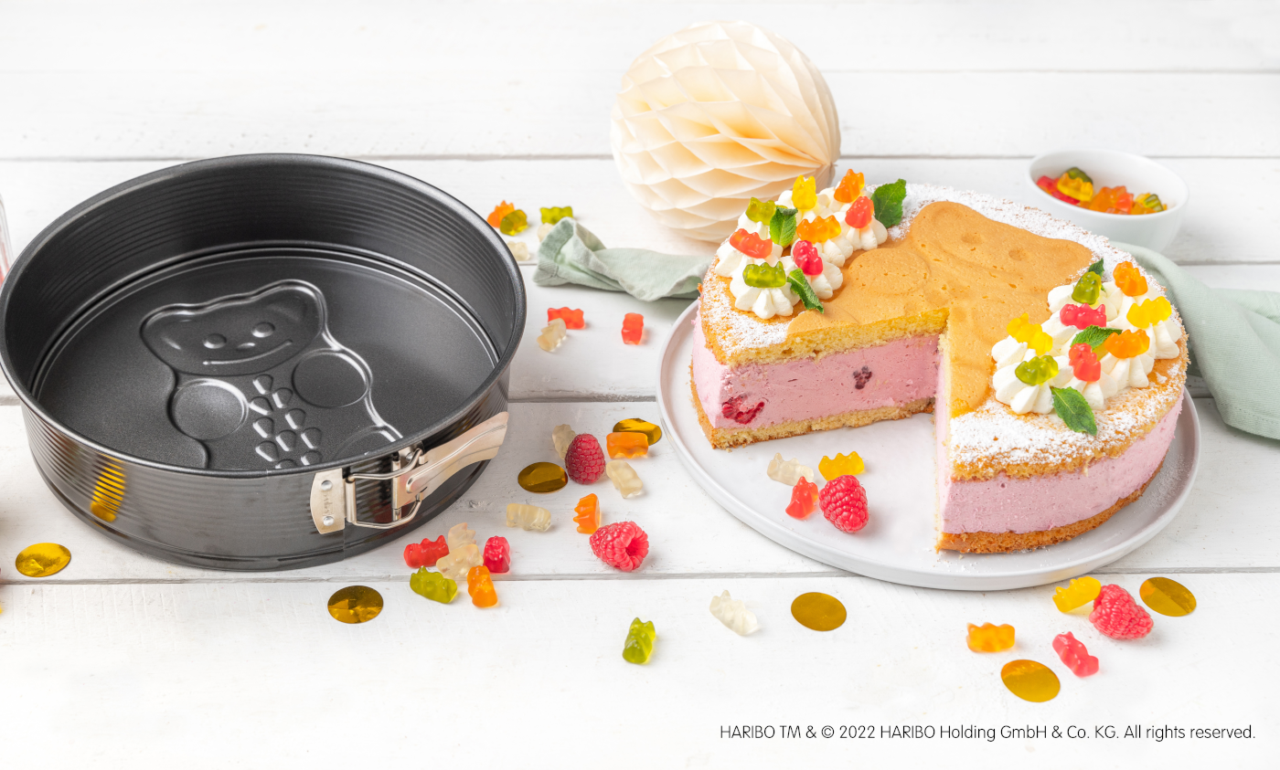 Käsesahnetorte mit Himbeeren