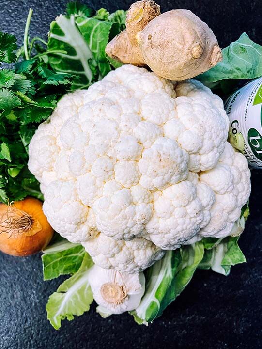 Blumenkohl-Curry mit Koriander