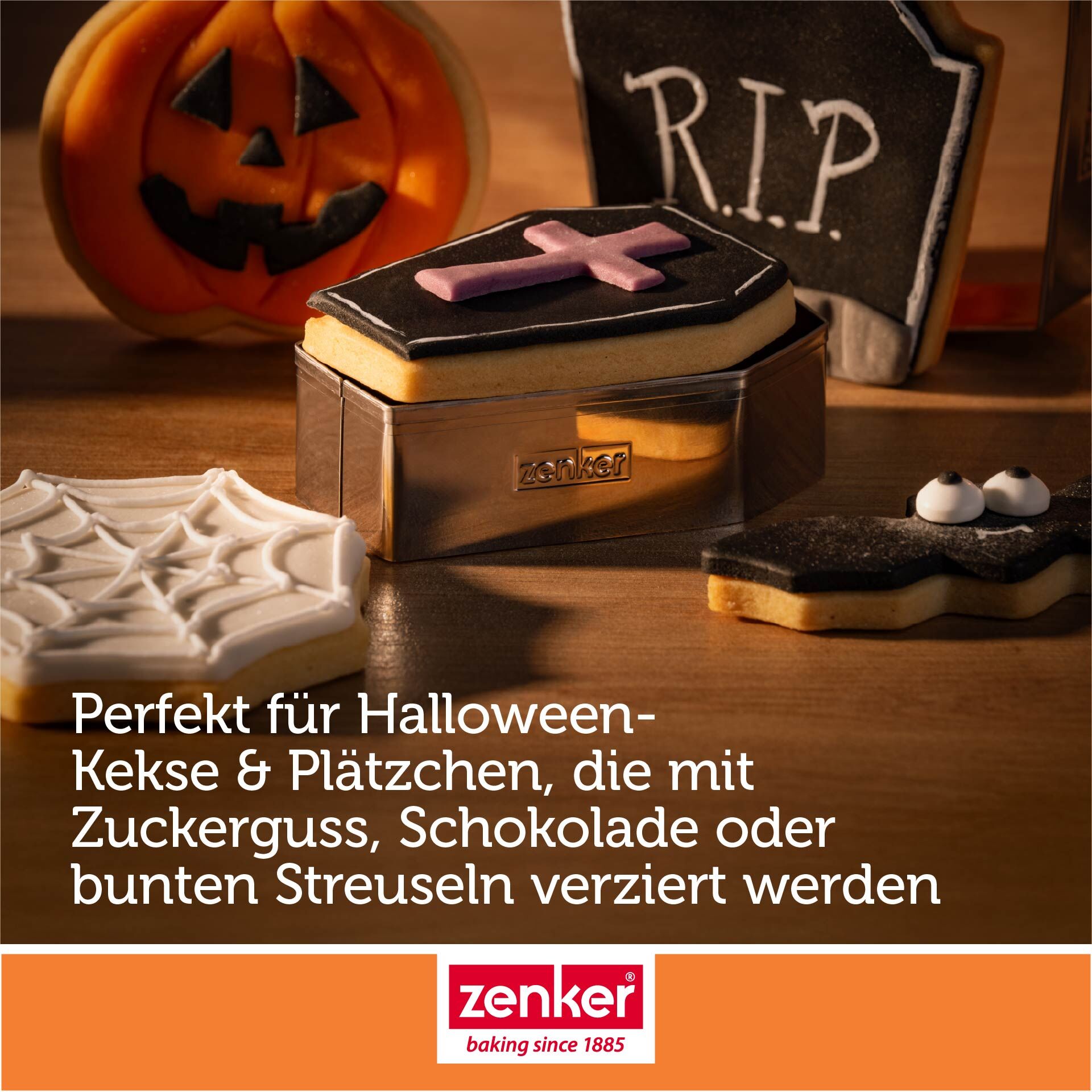 Happy Halloween Baking Ausstecher-Set Halloween, 7-teilig
