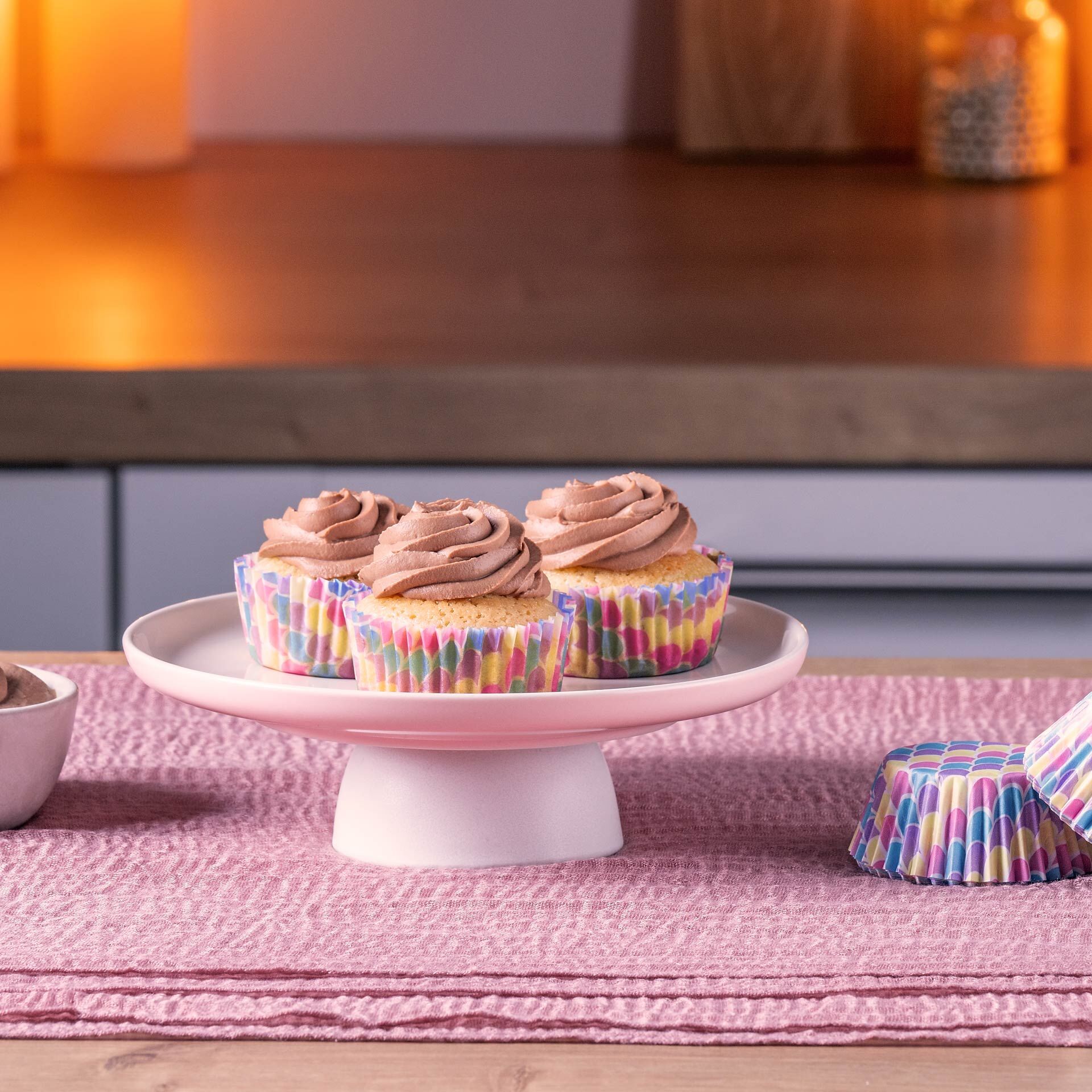 Muffinförmchen Meerjungfrau, Ø5cm, 50 Stk.