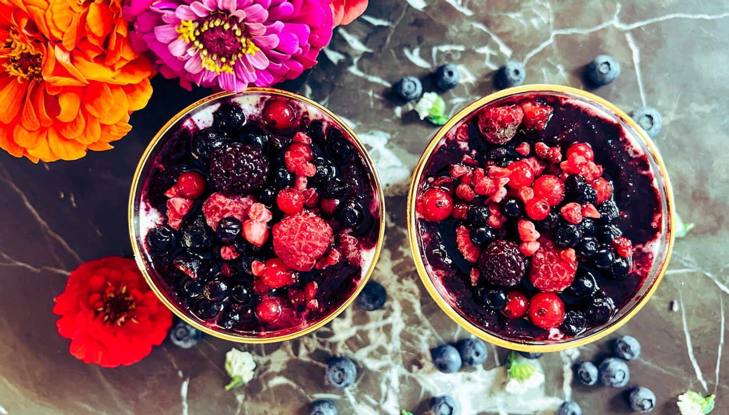 Bircher-Müsli mit Beeren