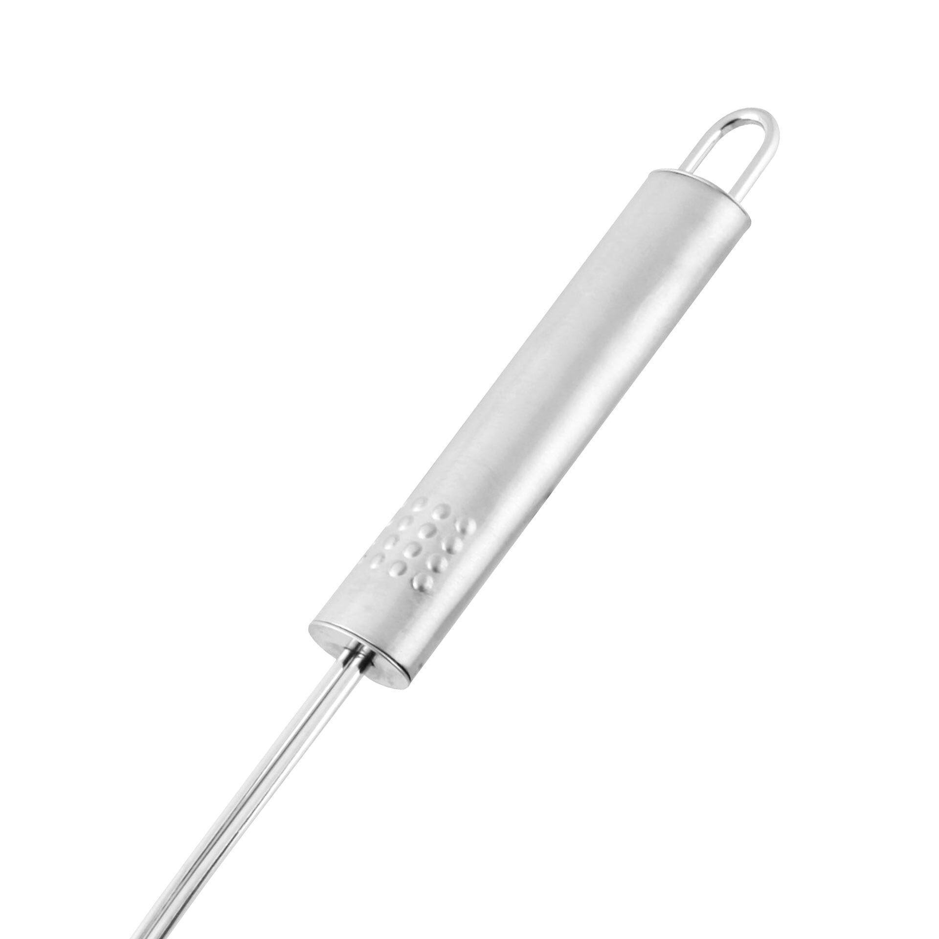 Abseihlöffel Ovalgriff, 35cm, Drahtgeflecht