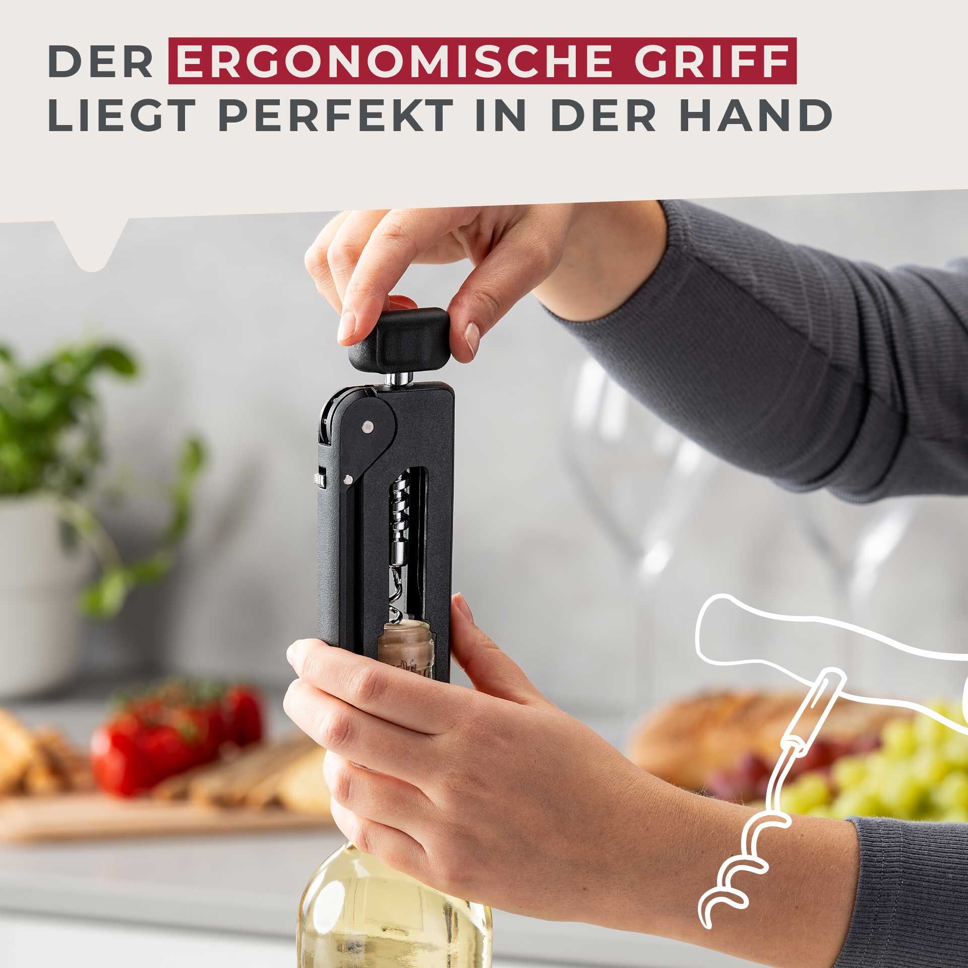 Korkenzieher Statement, 16cm