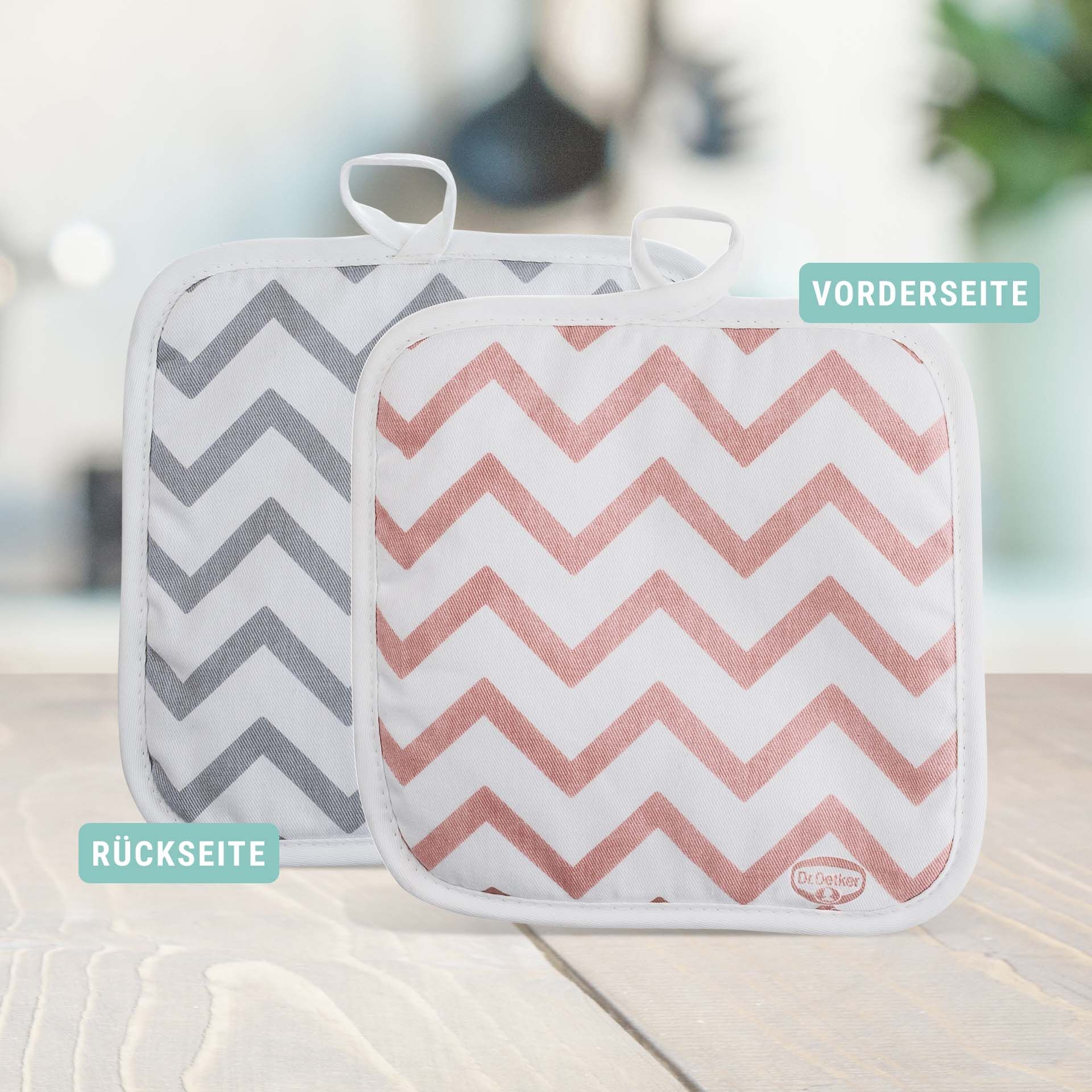 Topflappen Modern Baking Retro Design