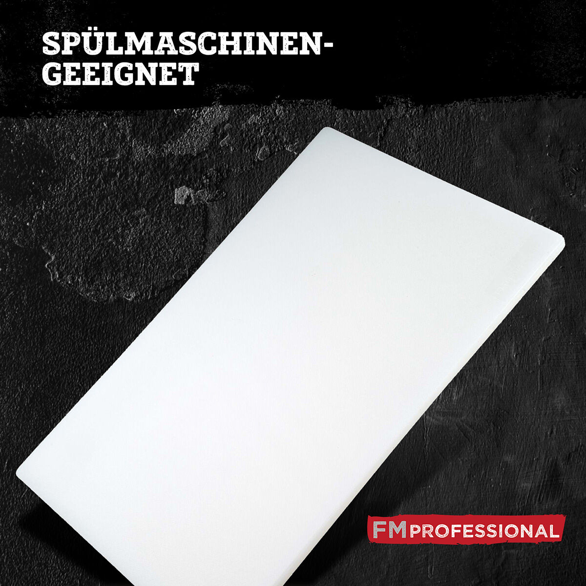 Schneidebrett HACCP für Backwaren, 45x30cm, weiß