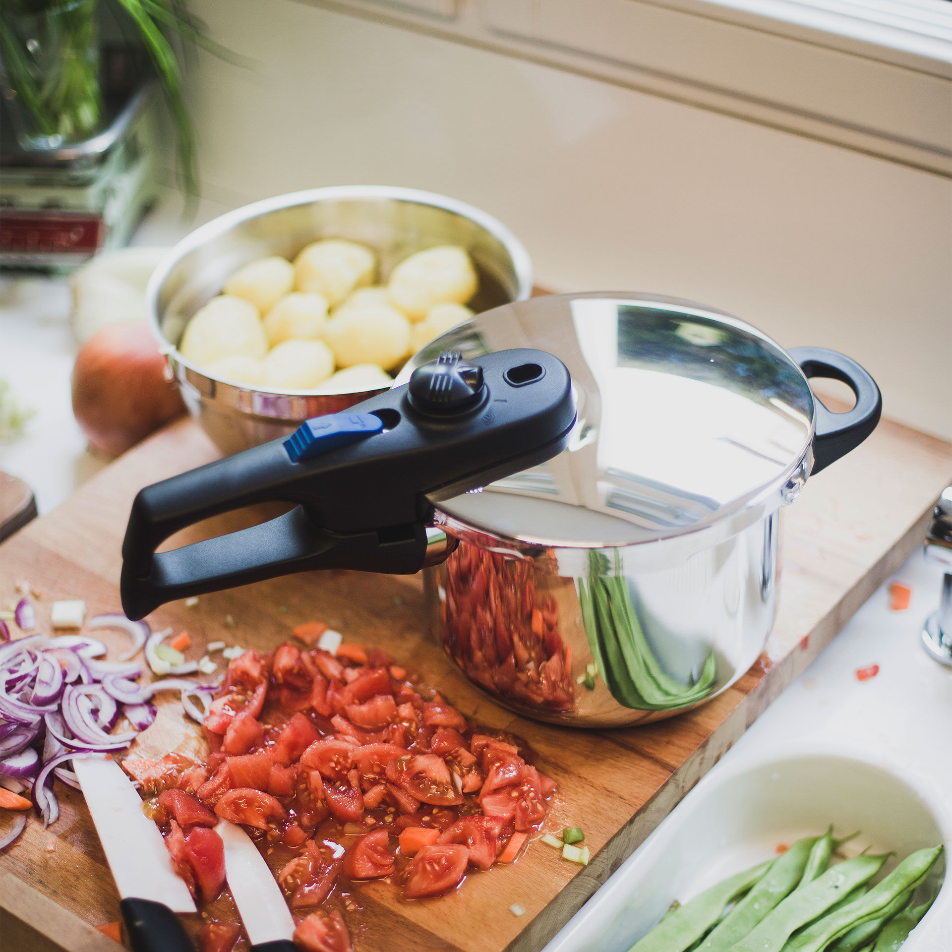 Schnellkochtopf Praktika, Ø22cm