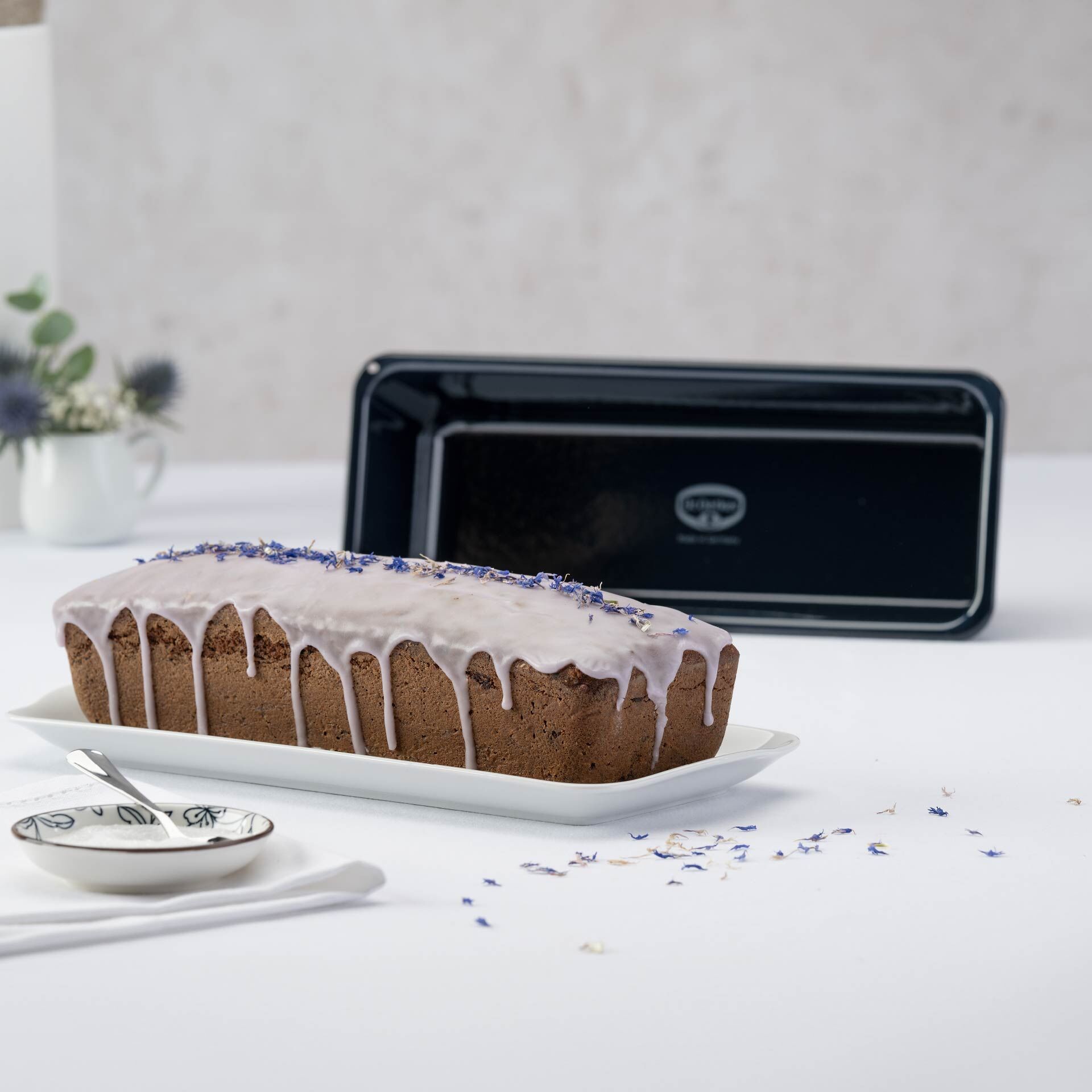 Kastenform Back-Liebe Emaille, 30x13cm