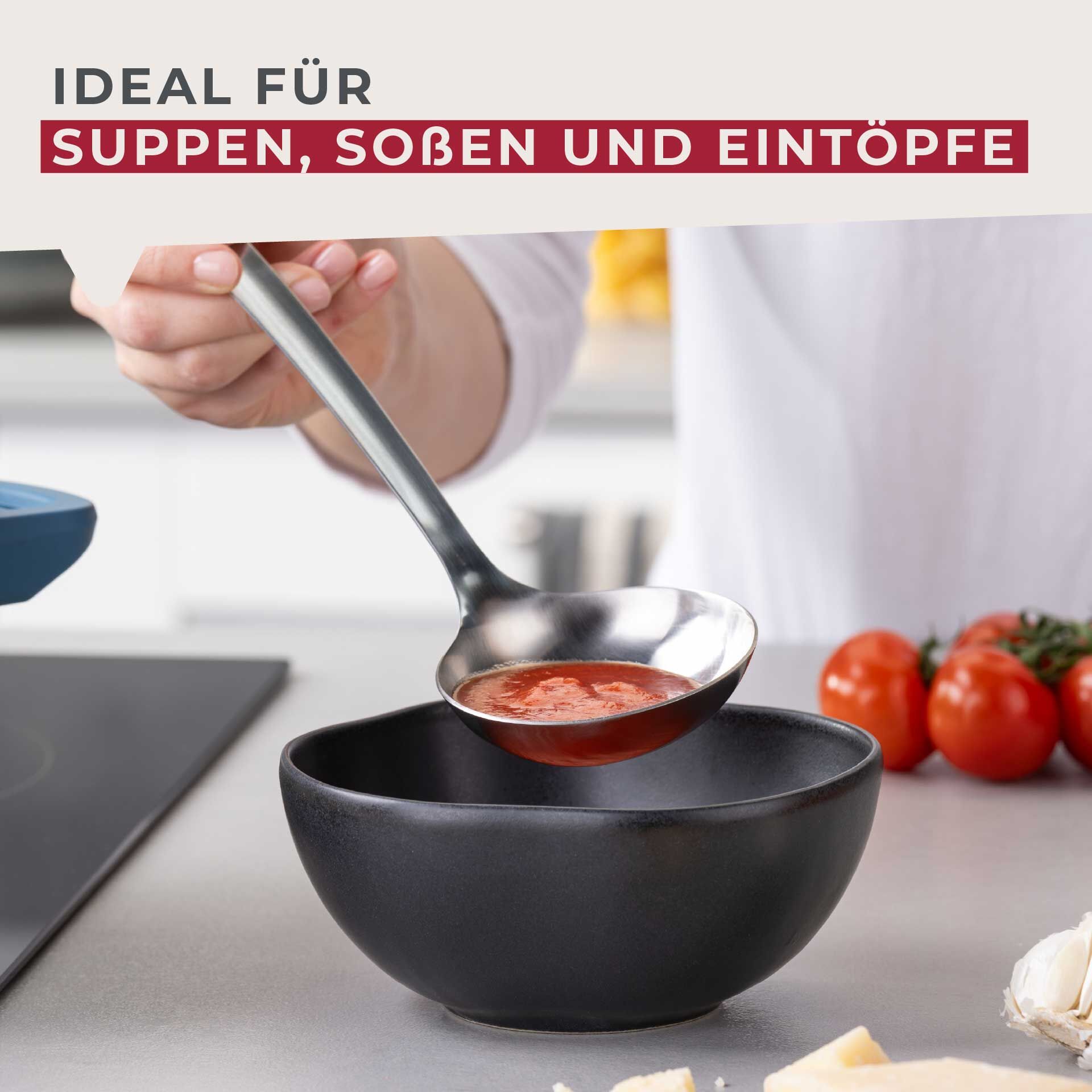 Schöpflöffel Essential, Edelstahl