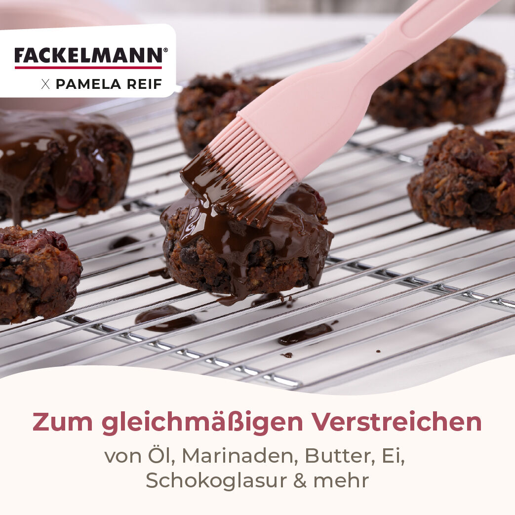 Pamela Reif Backpinsel Rosa, Silikon