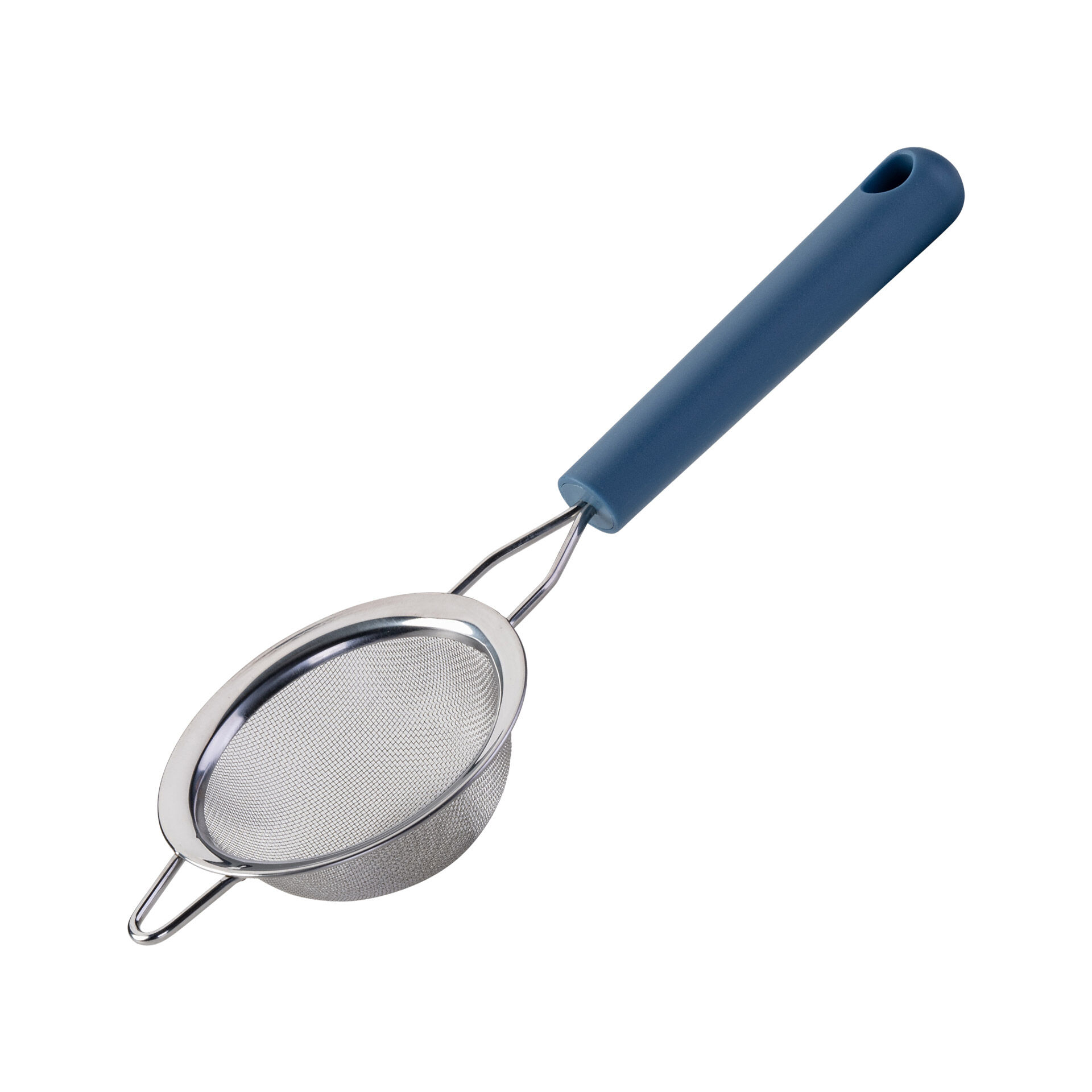 Sieb Essential, Ø9cm, Edelstahl, blau