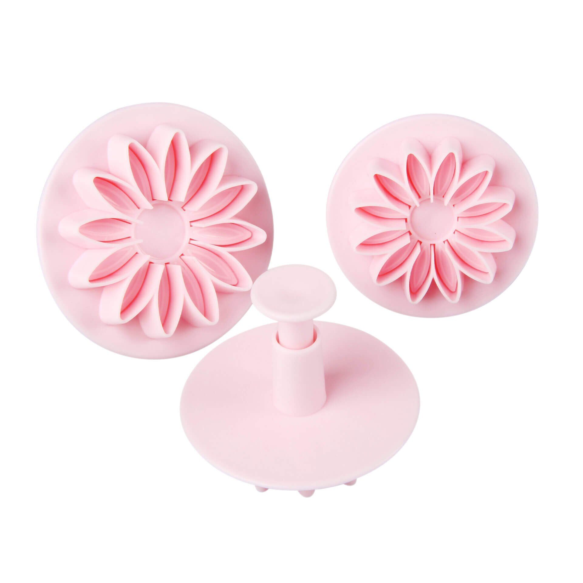 Fondantausstecher Blume Easy Decorating, 3 Stk