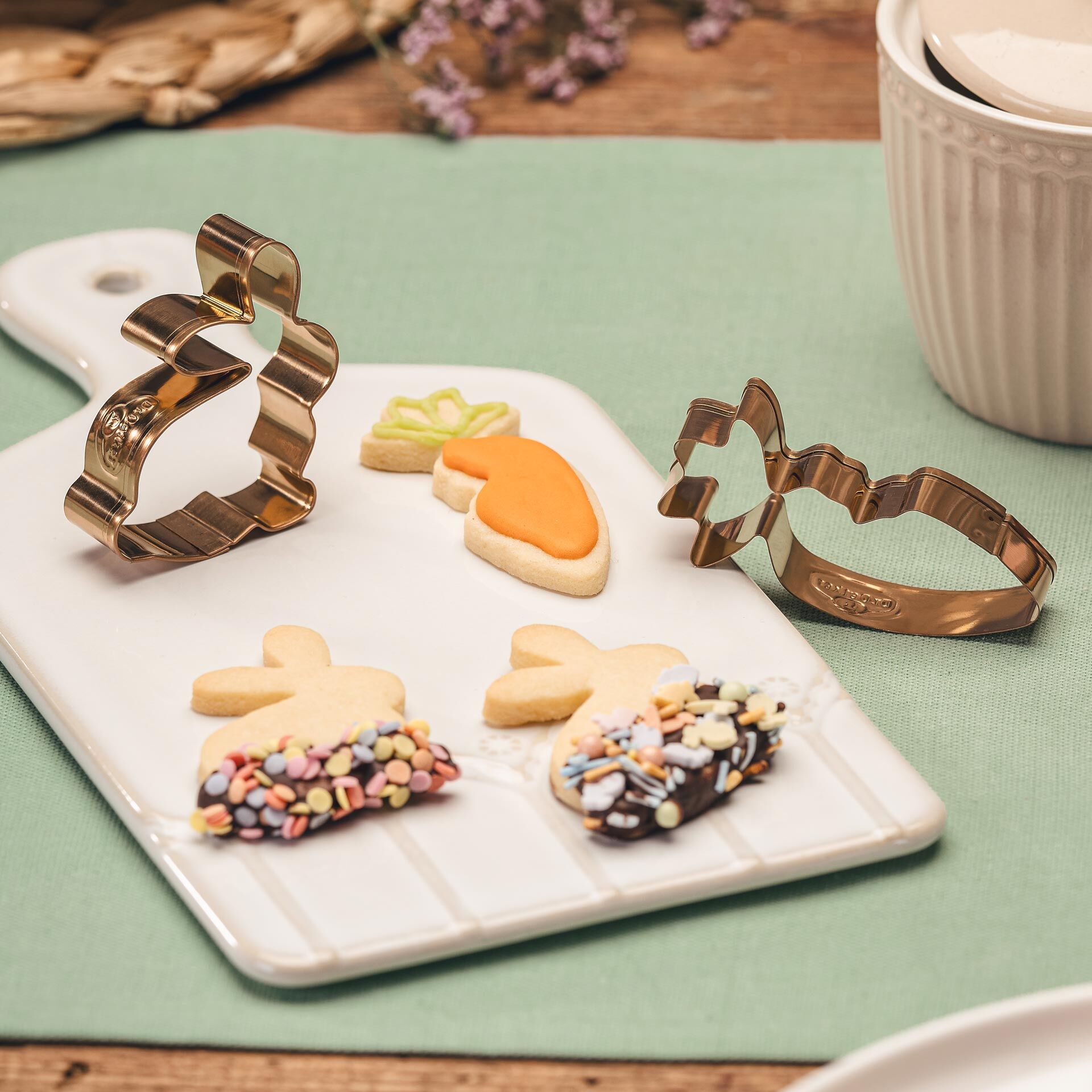 Ausstecher Set Hase & Karotte Vintage Oster Manufaktur