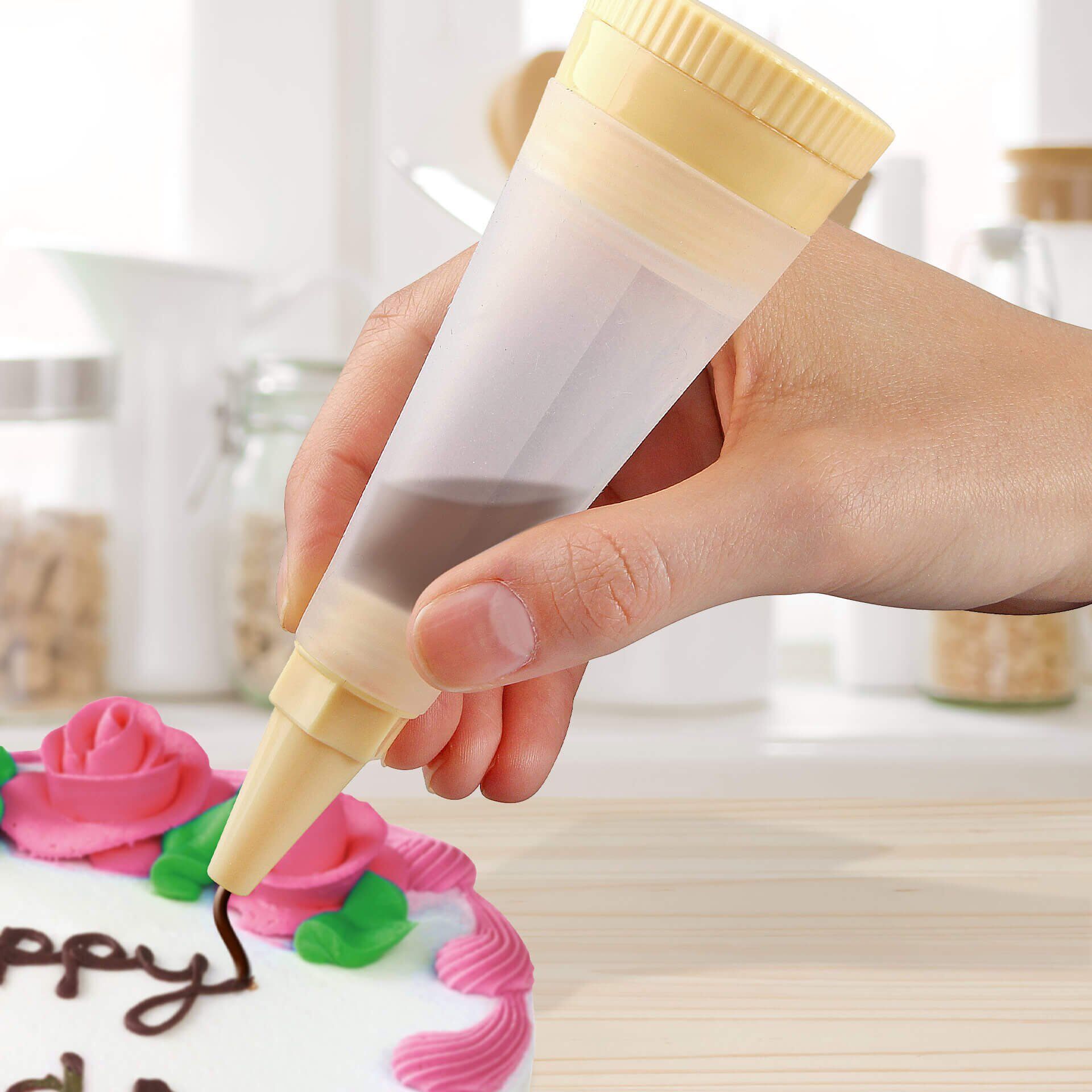 Deko-Stift mit 3 Tüllen Sweet Sensation, 4-teilig