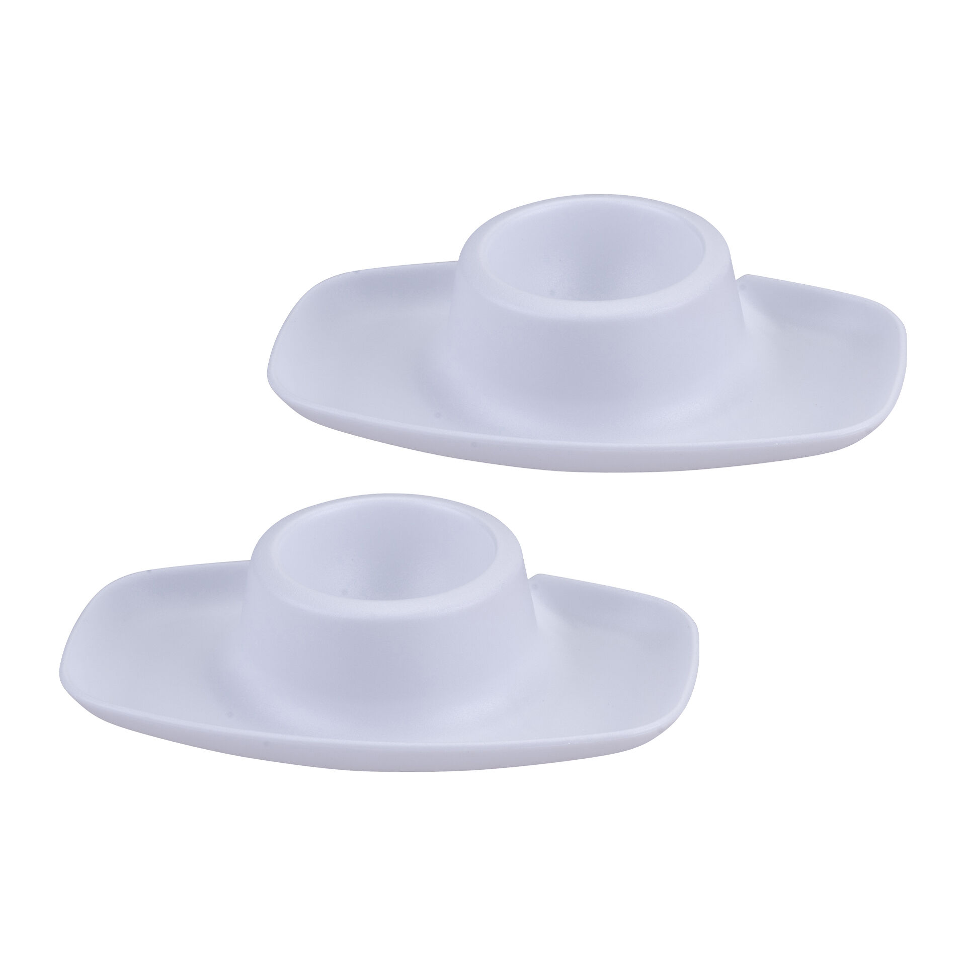 Eierbecher Essential, weiß, 2er Set