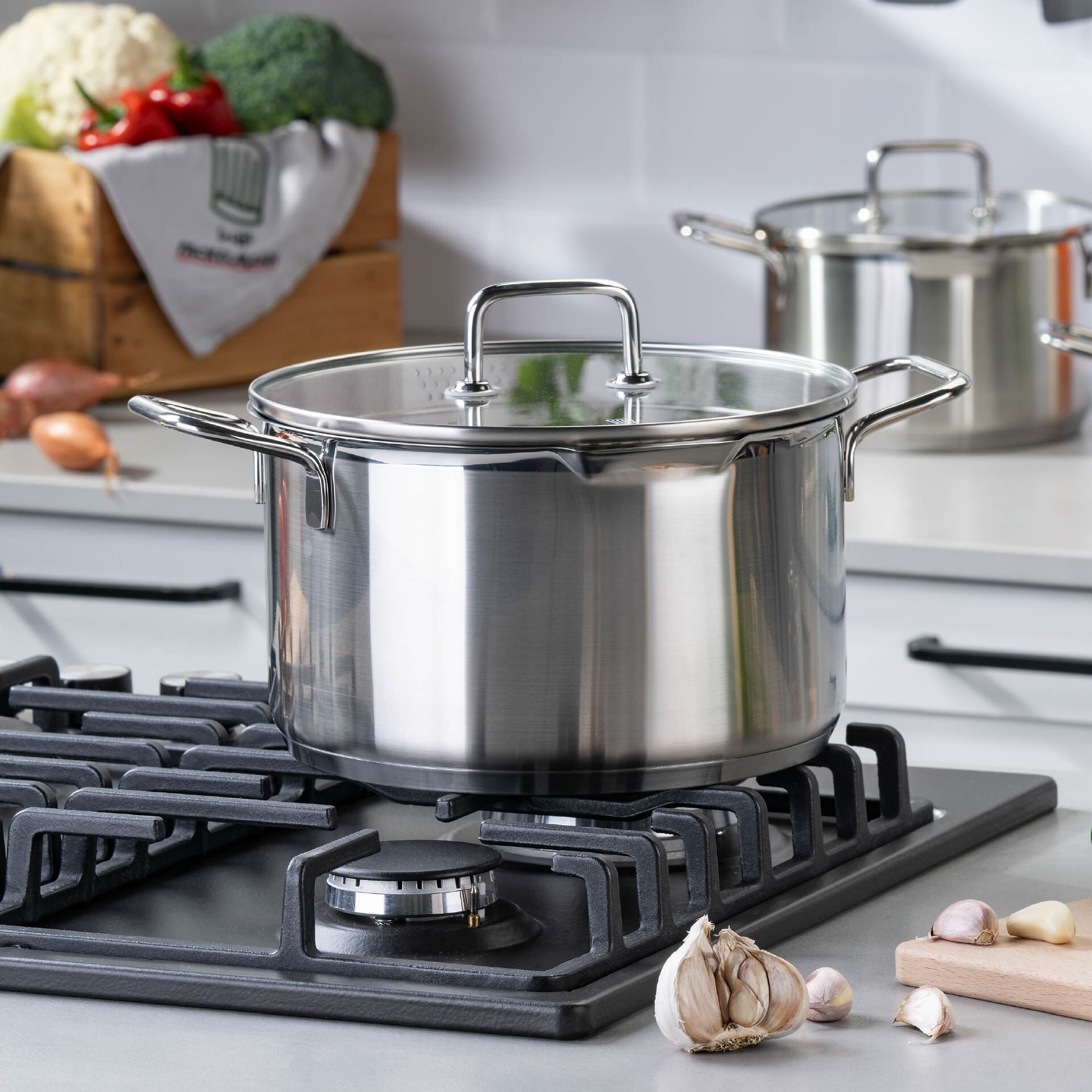 Kochtopf mit Glasdeckel Nürnberg, Ø24cm