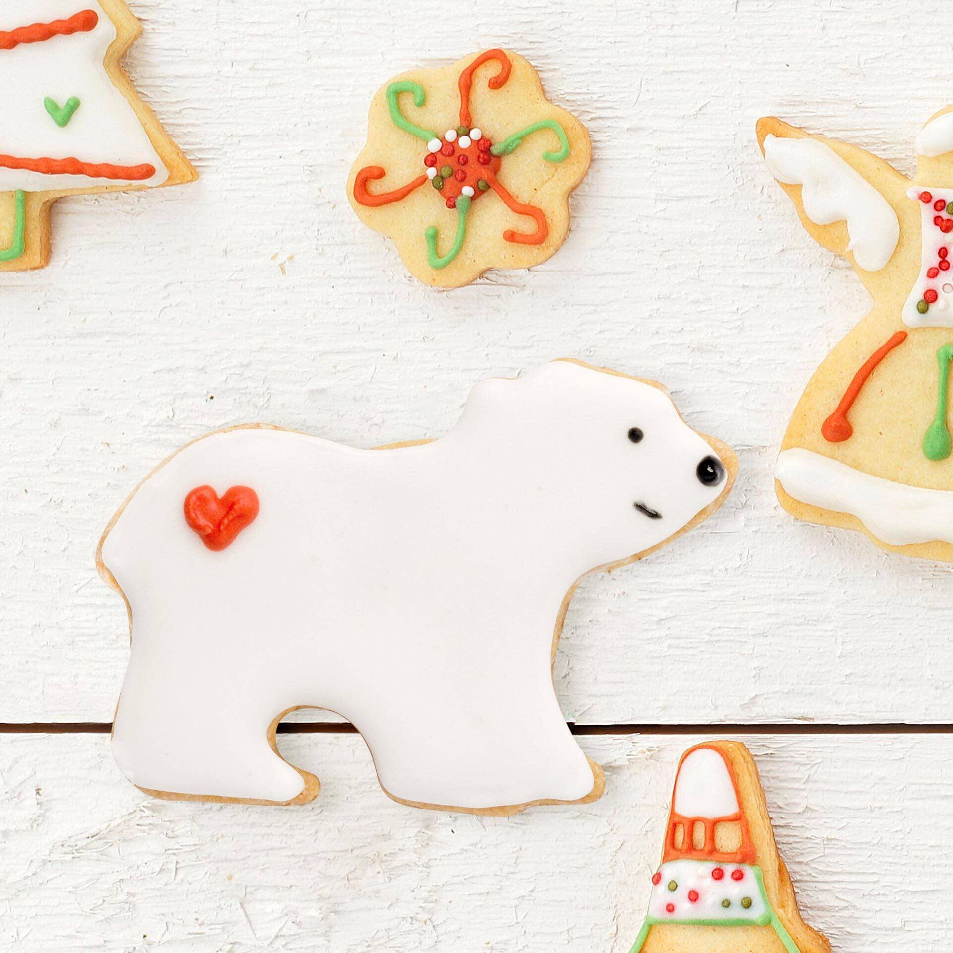 Ausstecher Eisbär, 5x6,5cm