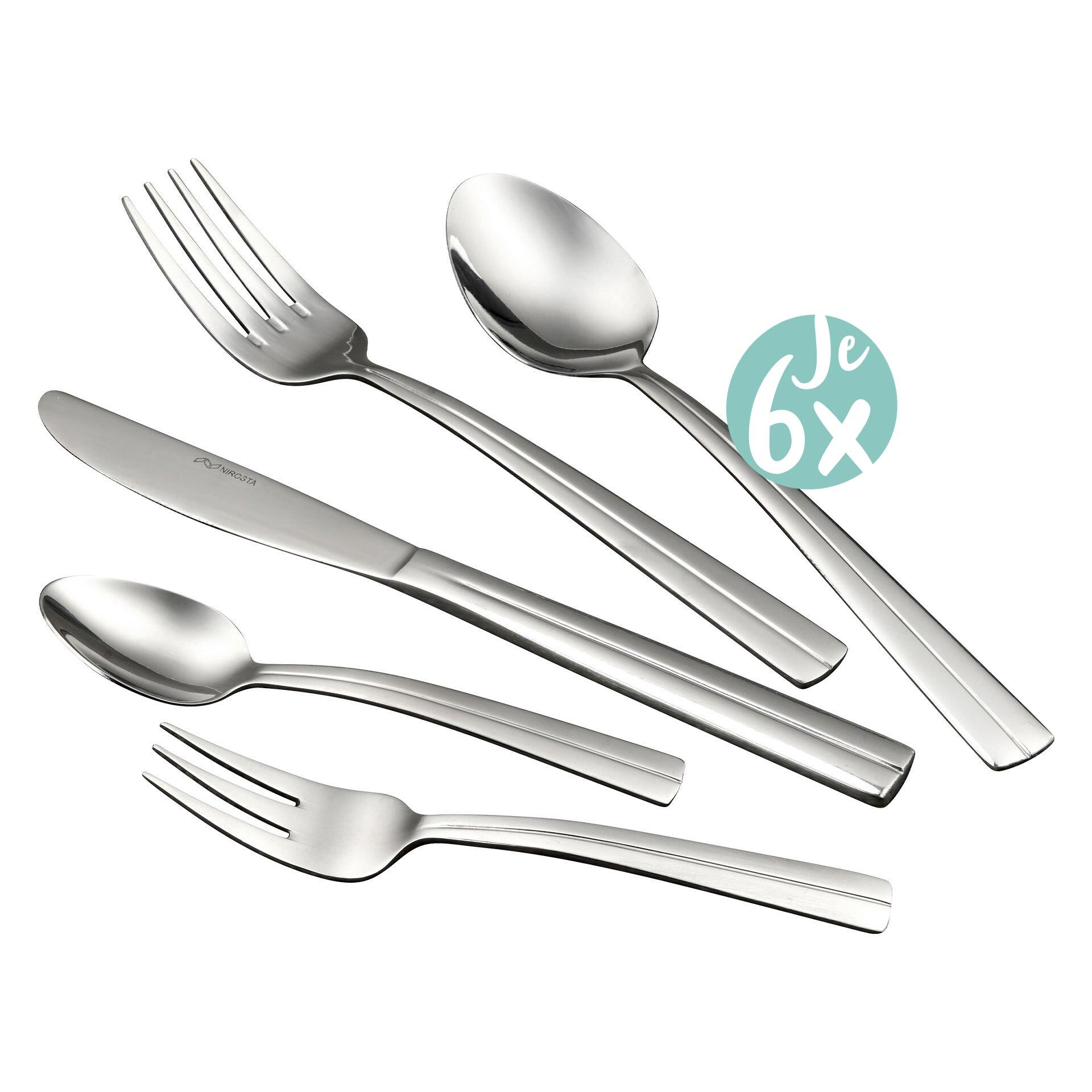 Besteck-Set "Mailand", 30-teilig