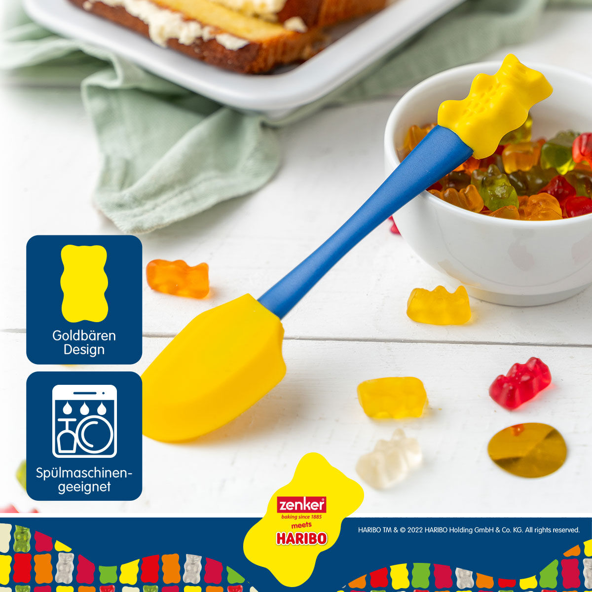 Teigschaber HARIBO Goldbär