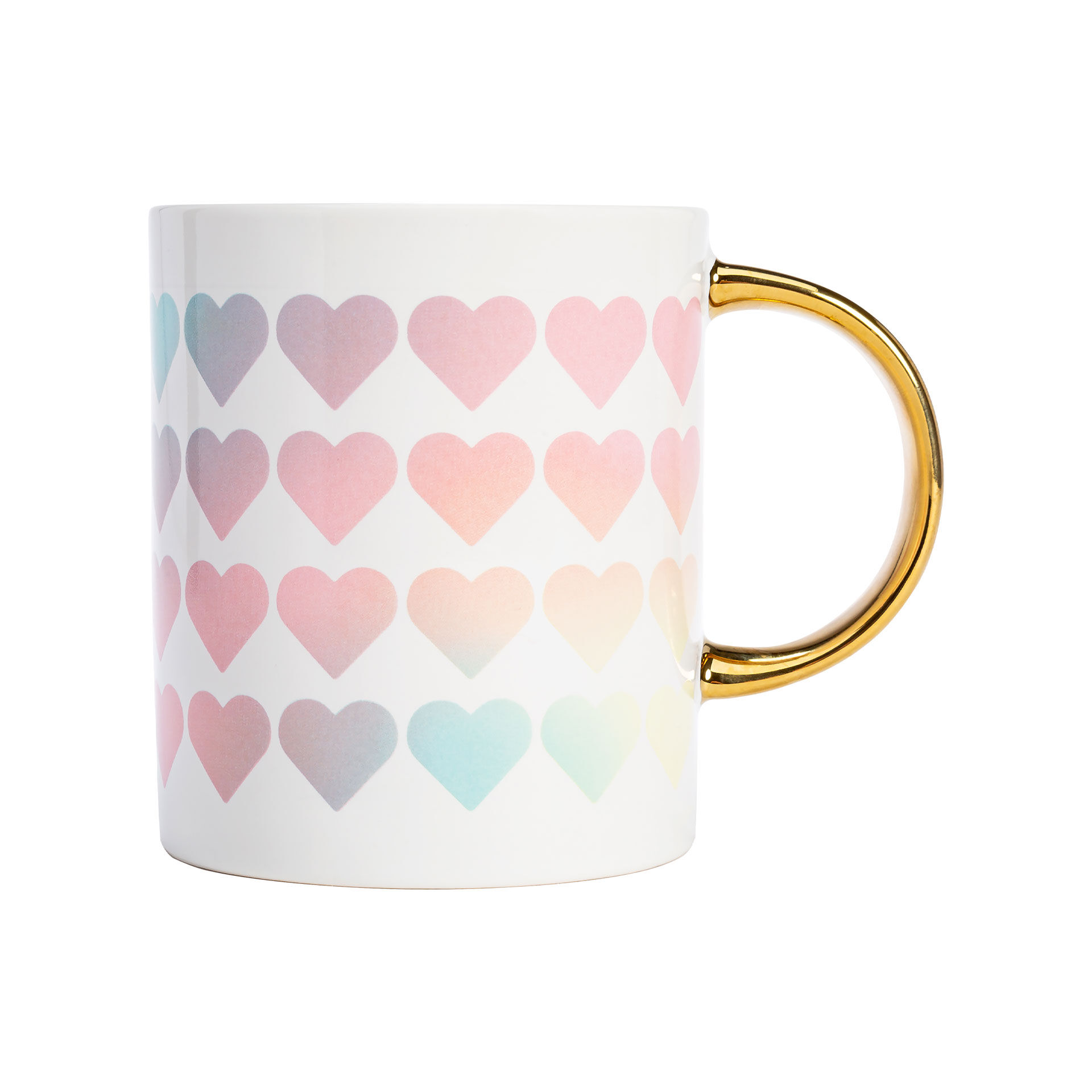 Tasse "Herzen", 450ml