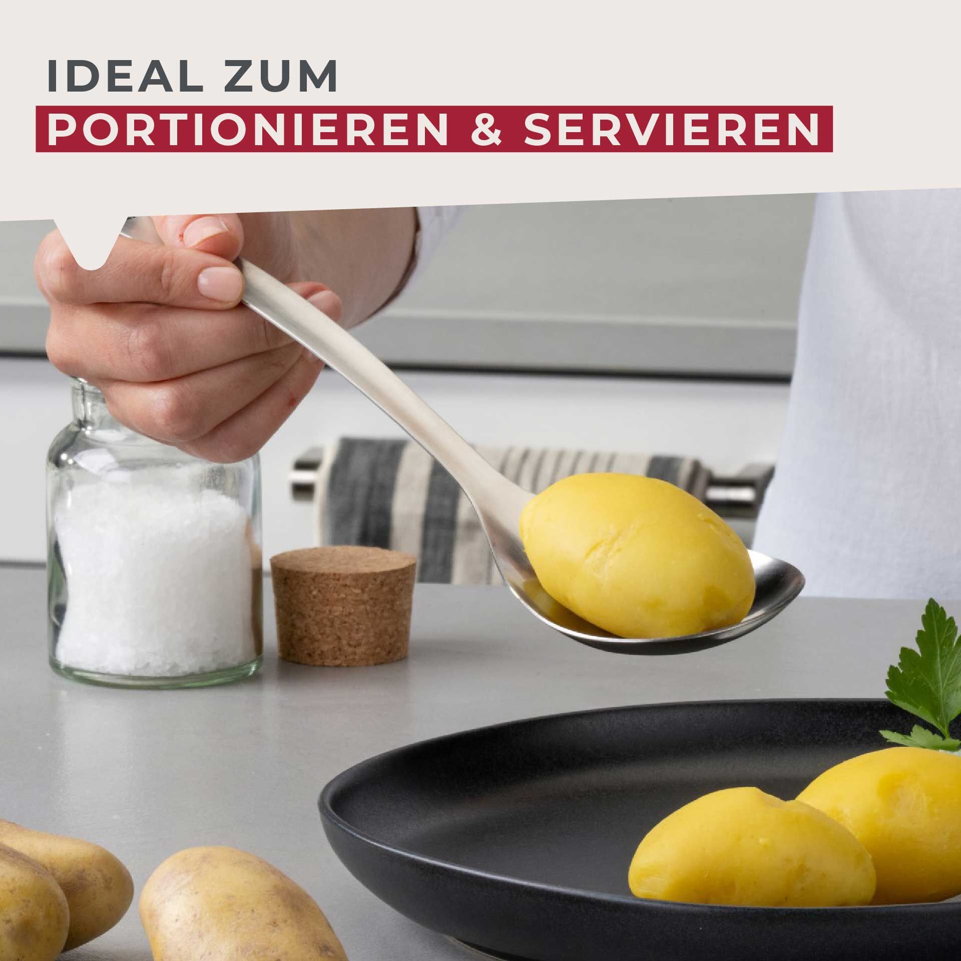 Servierlöffel Essential, Edelstahl