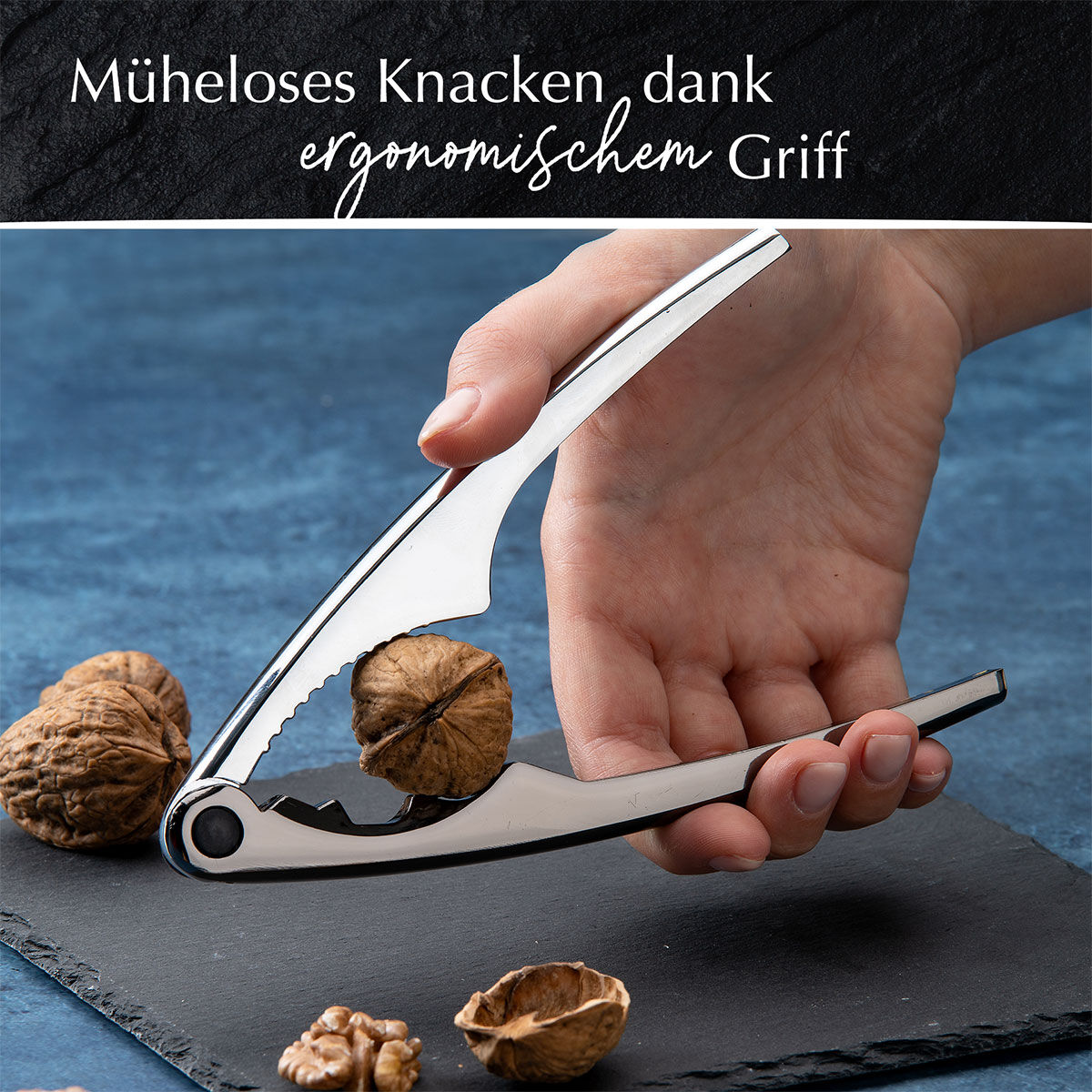 Nussknacker, 17cm, zweifarbig